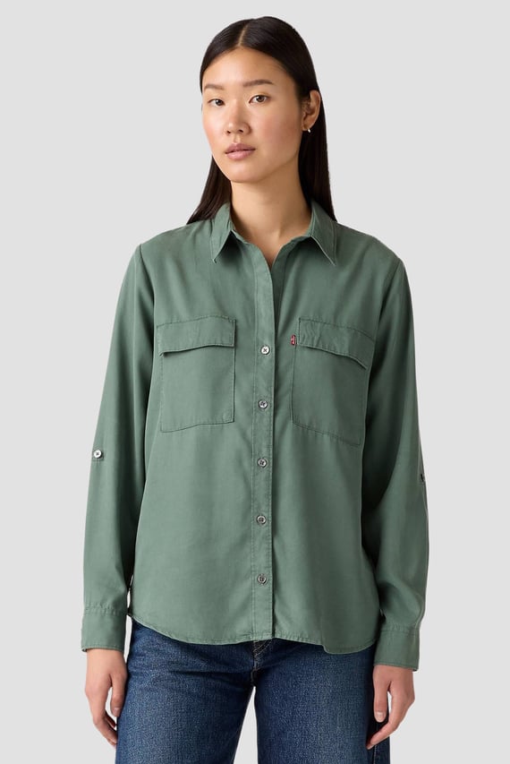 Женская зеленая блуза Levi's