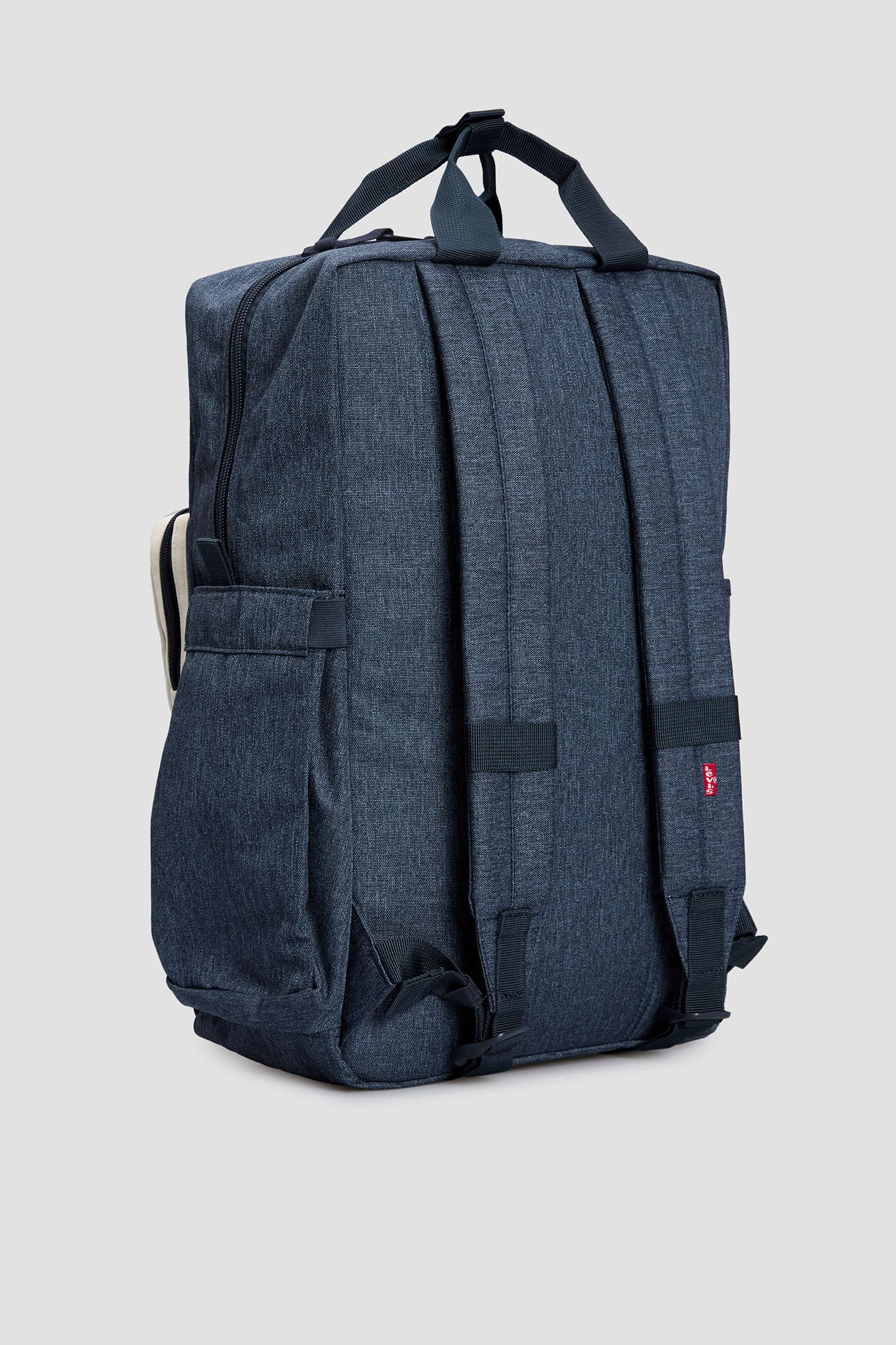 Синий джинсовый рюкзак 2