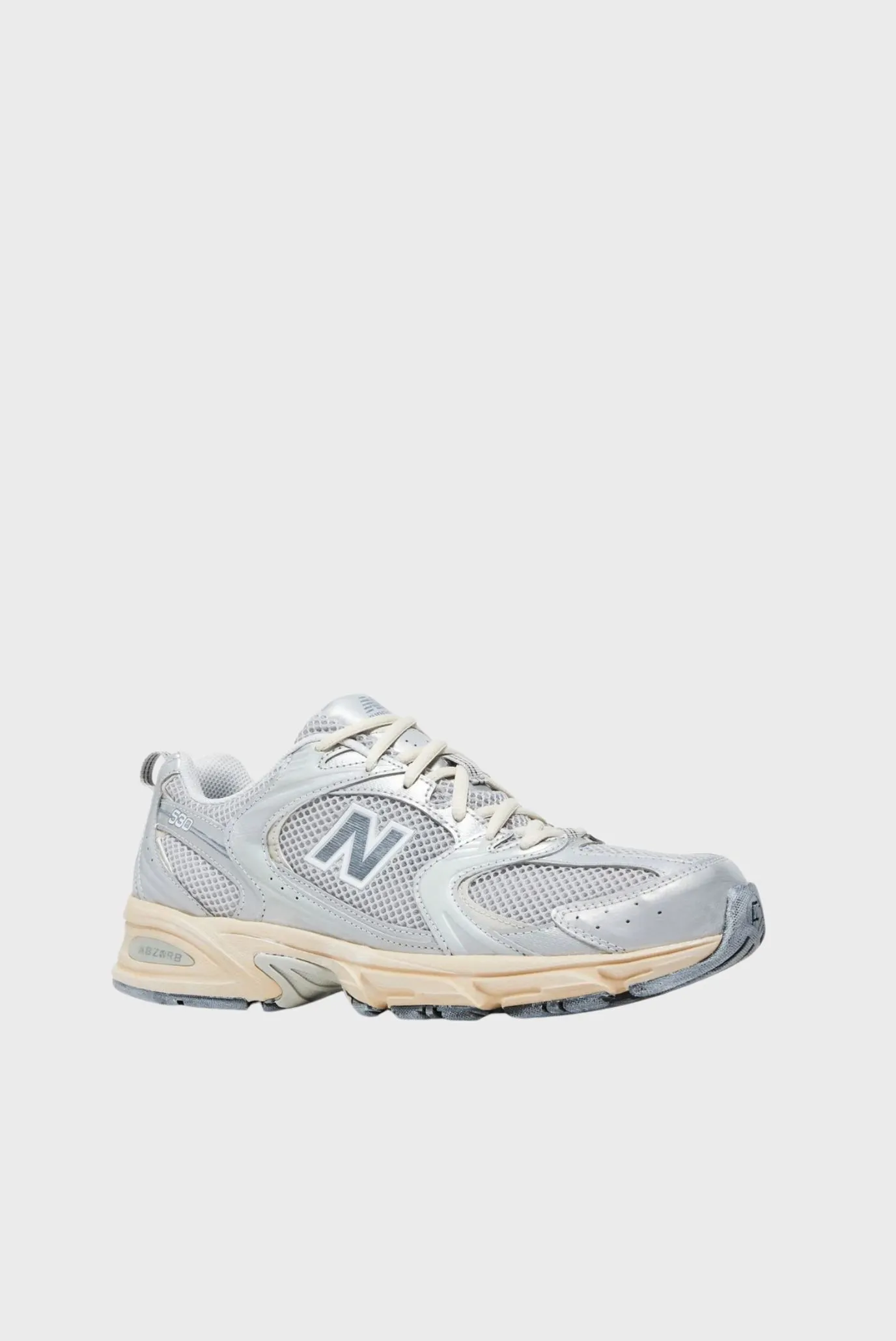 New Balance 530 Vintage Silver Metallic Moonbeam 2