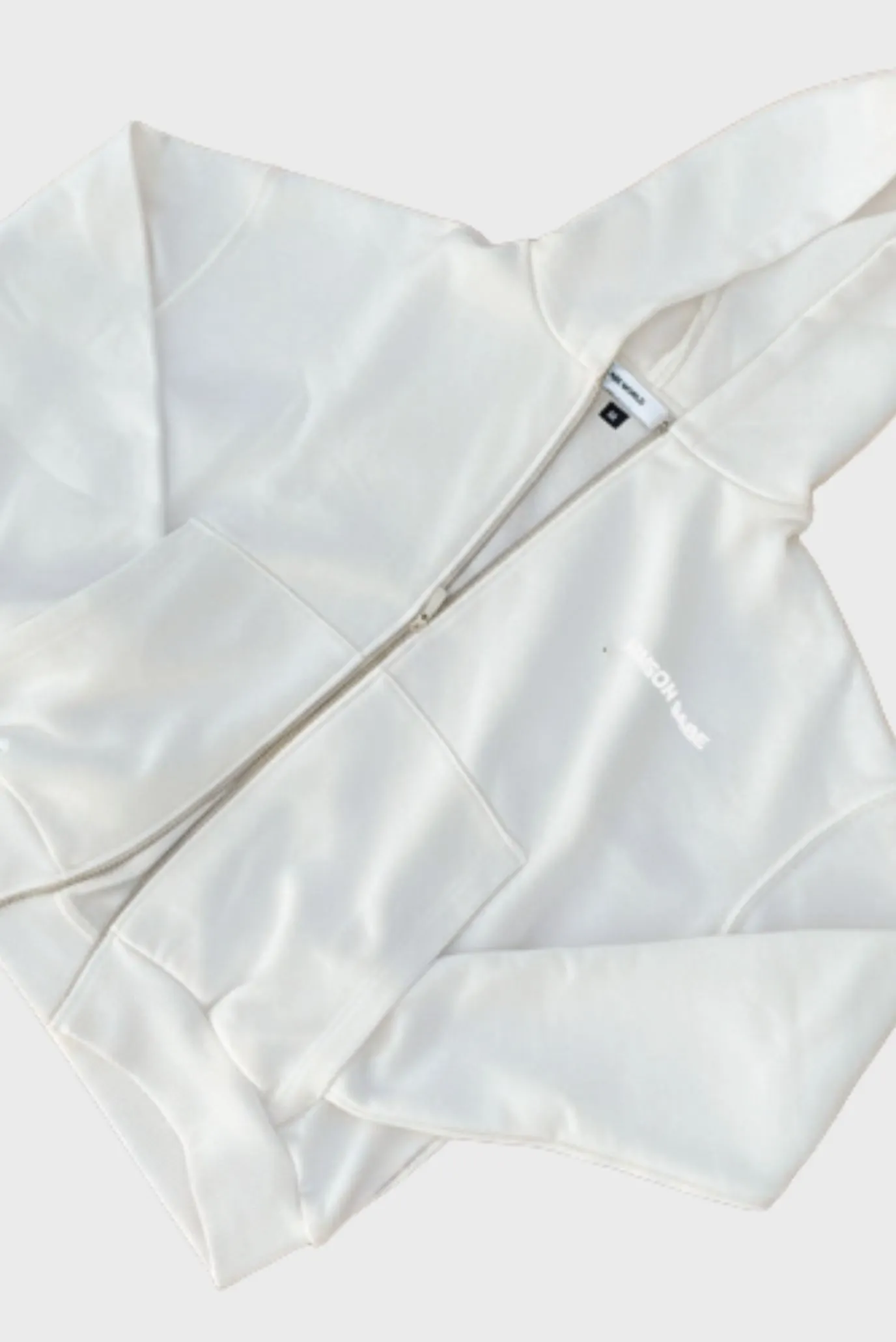 Зип-худи Sabe Maison Zip Hooded White 4