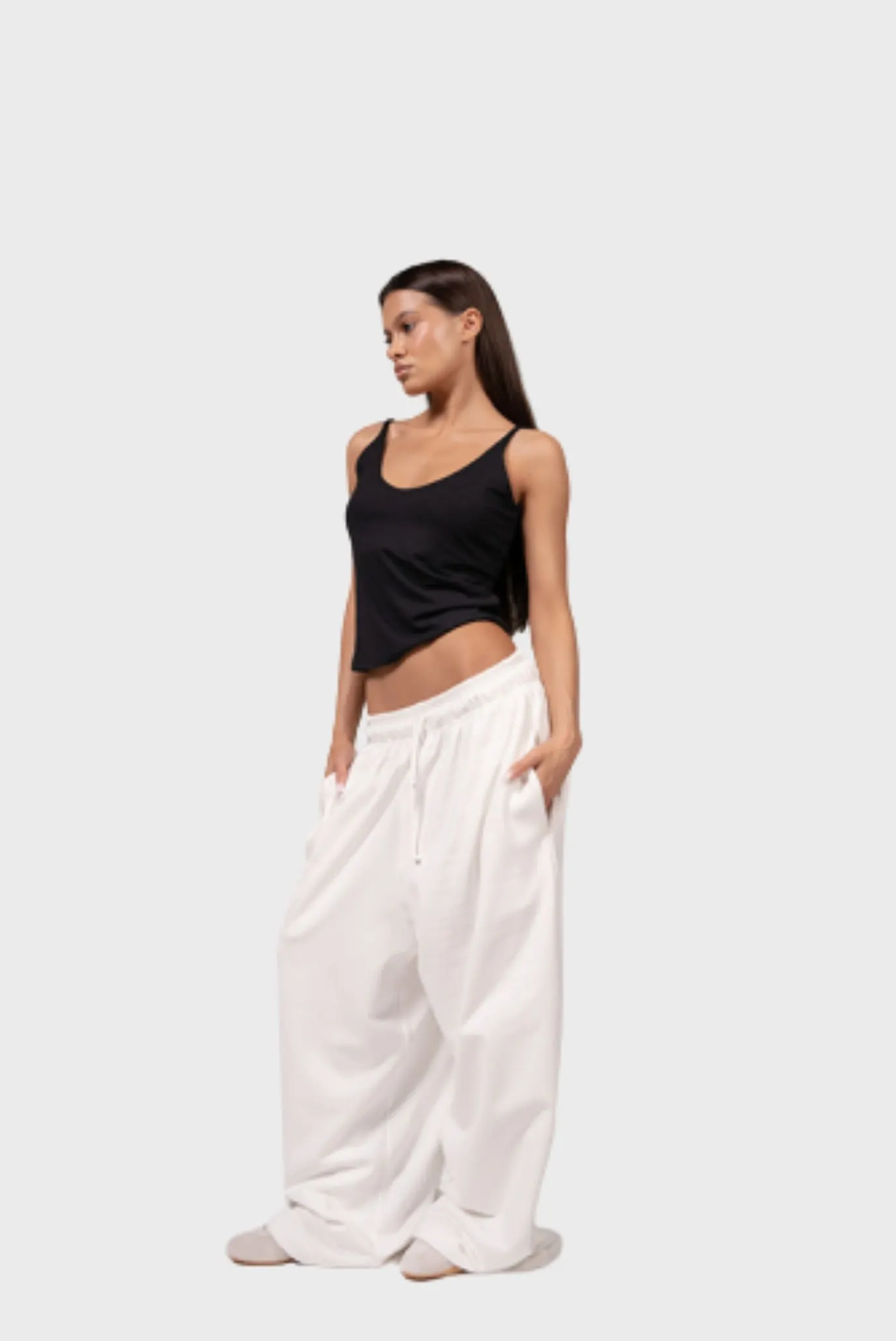 Штаны Sabe Logo Sweatpants Milk 3