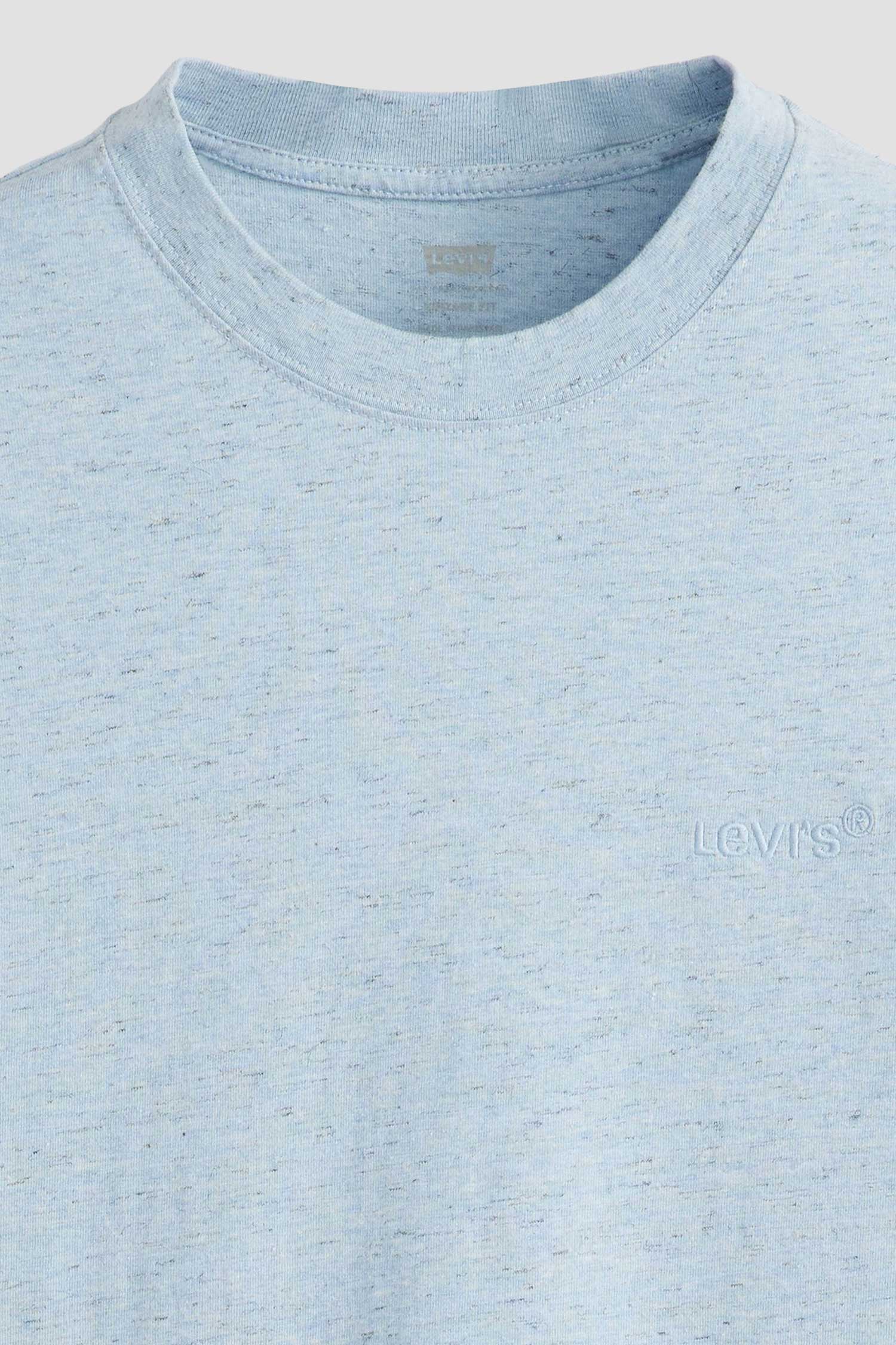 Мужская голубая футболка 6