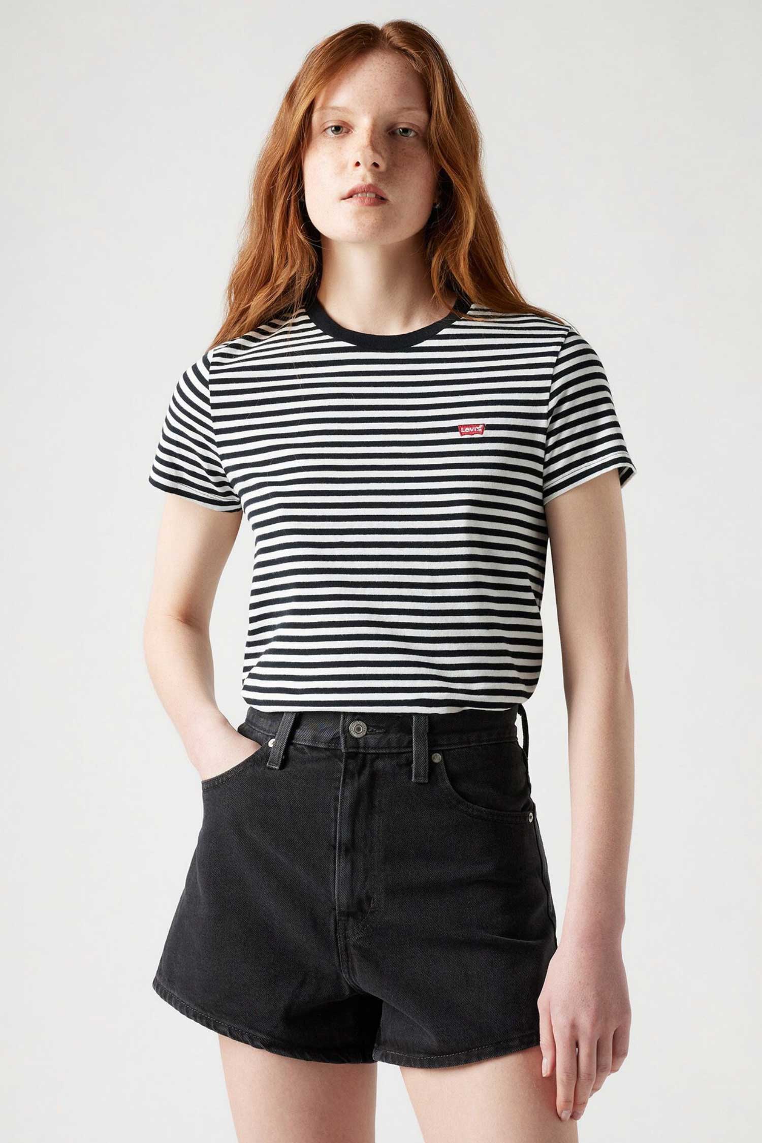 Женская футболка в полоску 4