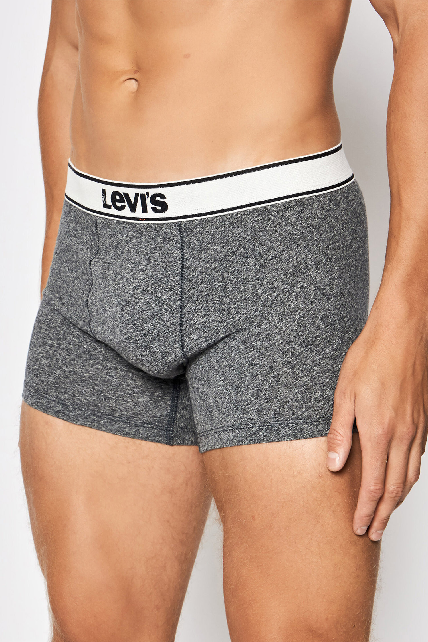Мужские серые боксеры (2 шт) 4