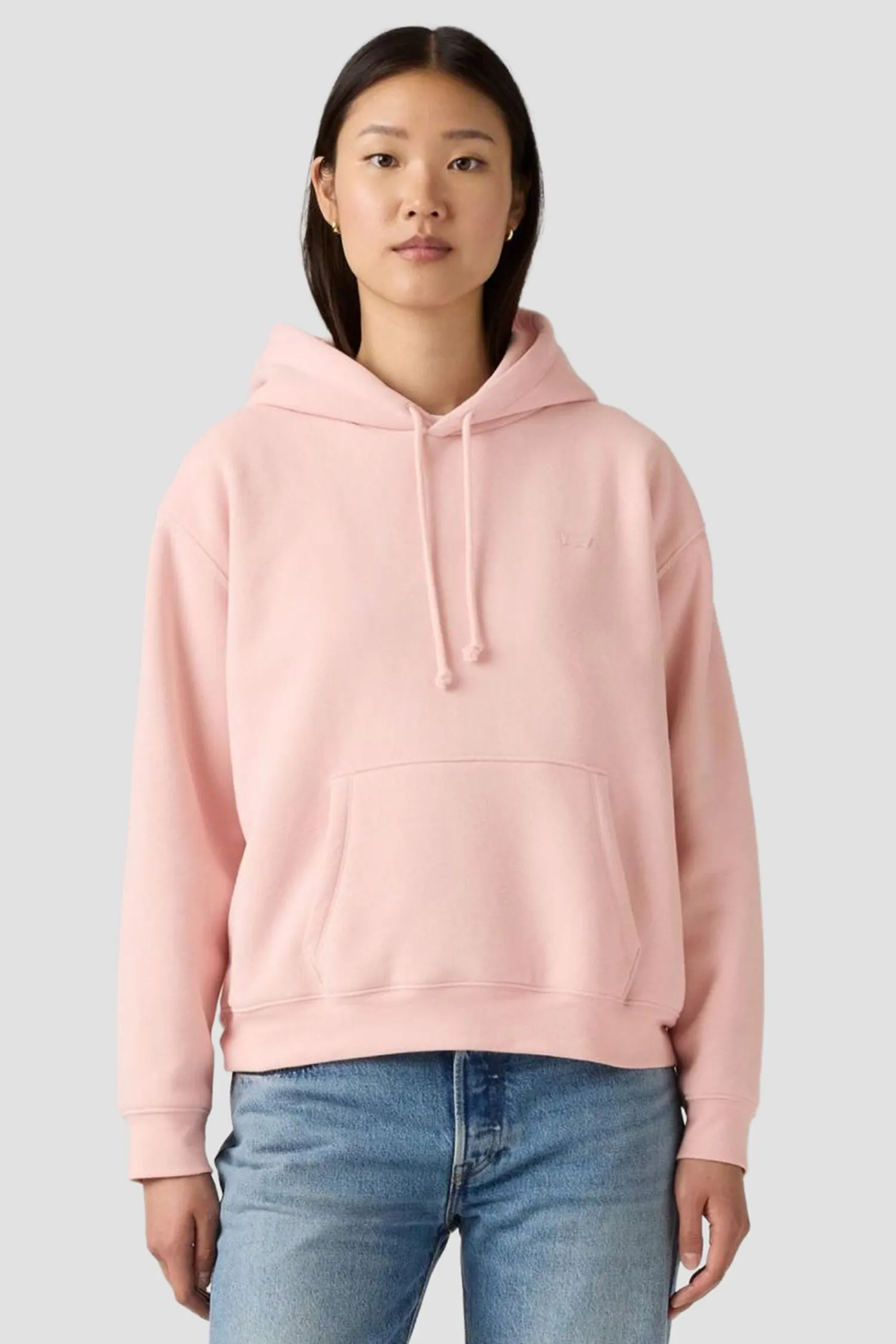 Женское розовое худи 1