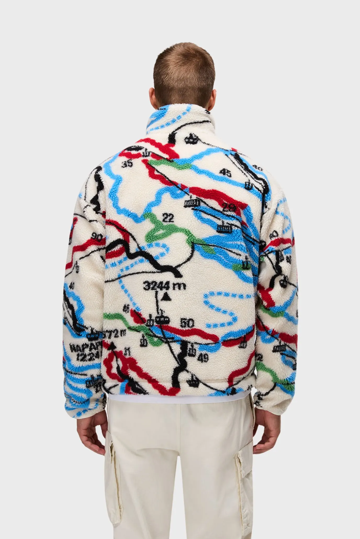 Мужская разноцветная толстовка 2