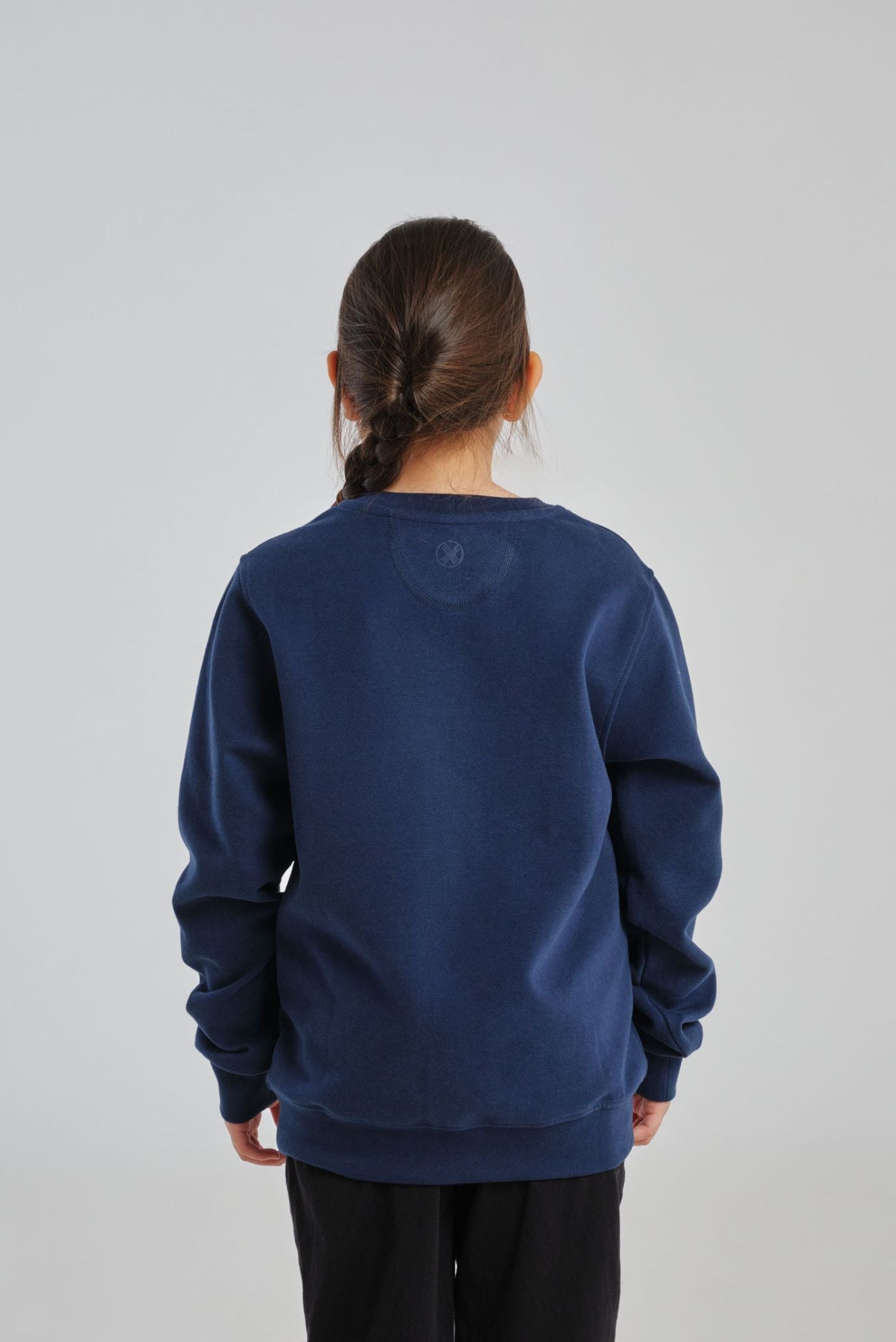 Детский синий свитшот 5