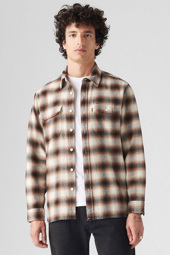 Мужская рубашка в клетку Levi's
