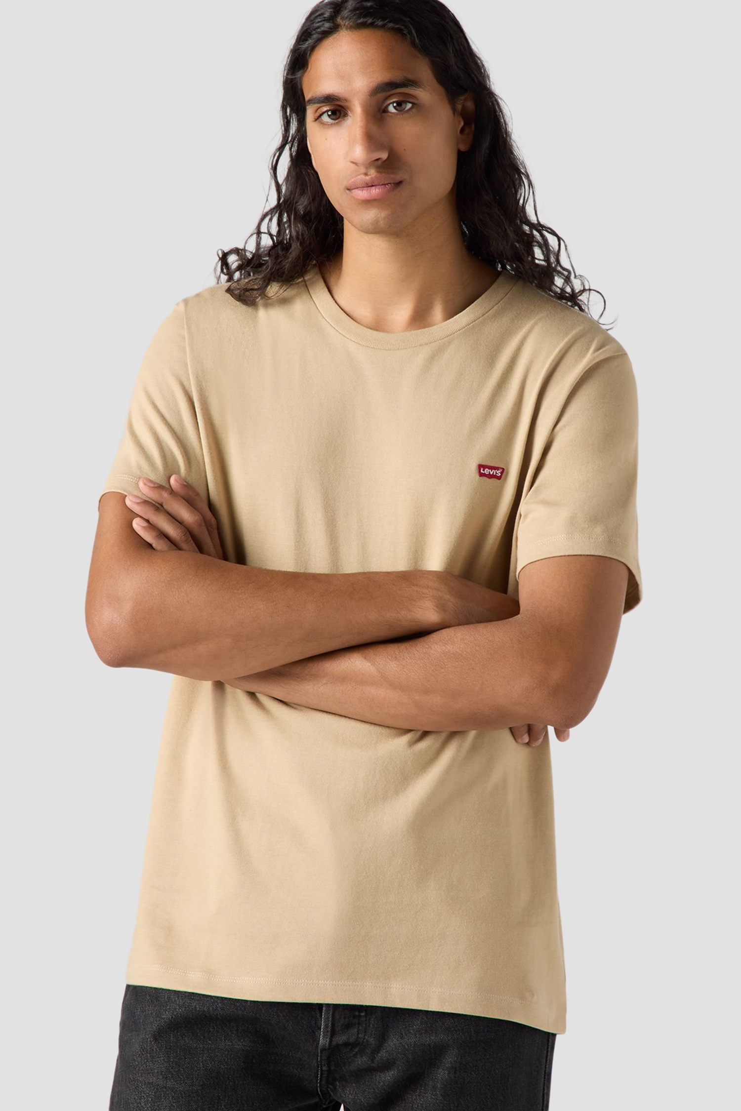 Мужская бежевая футболка Levi's Мужская бежевая футболка 3