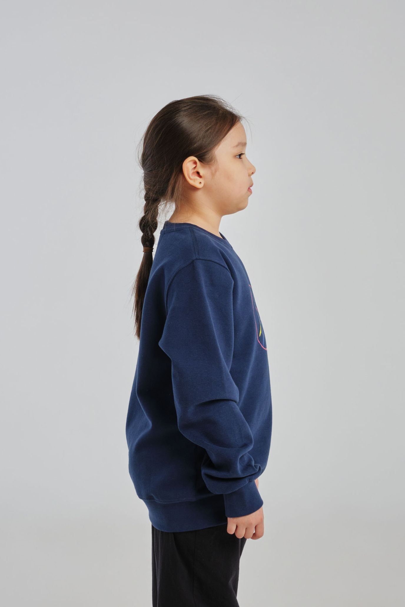 Детский синий свитшот 4