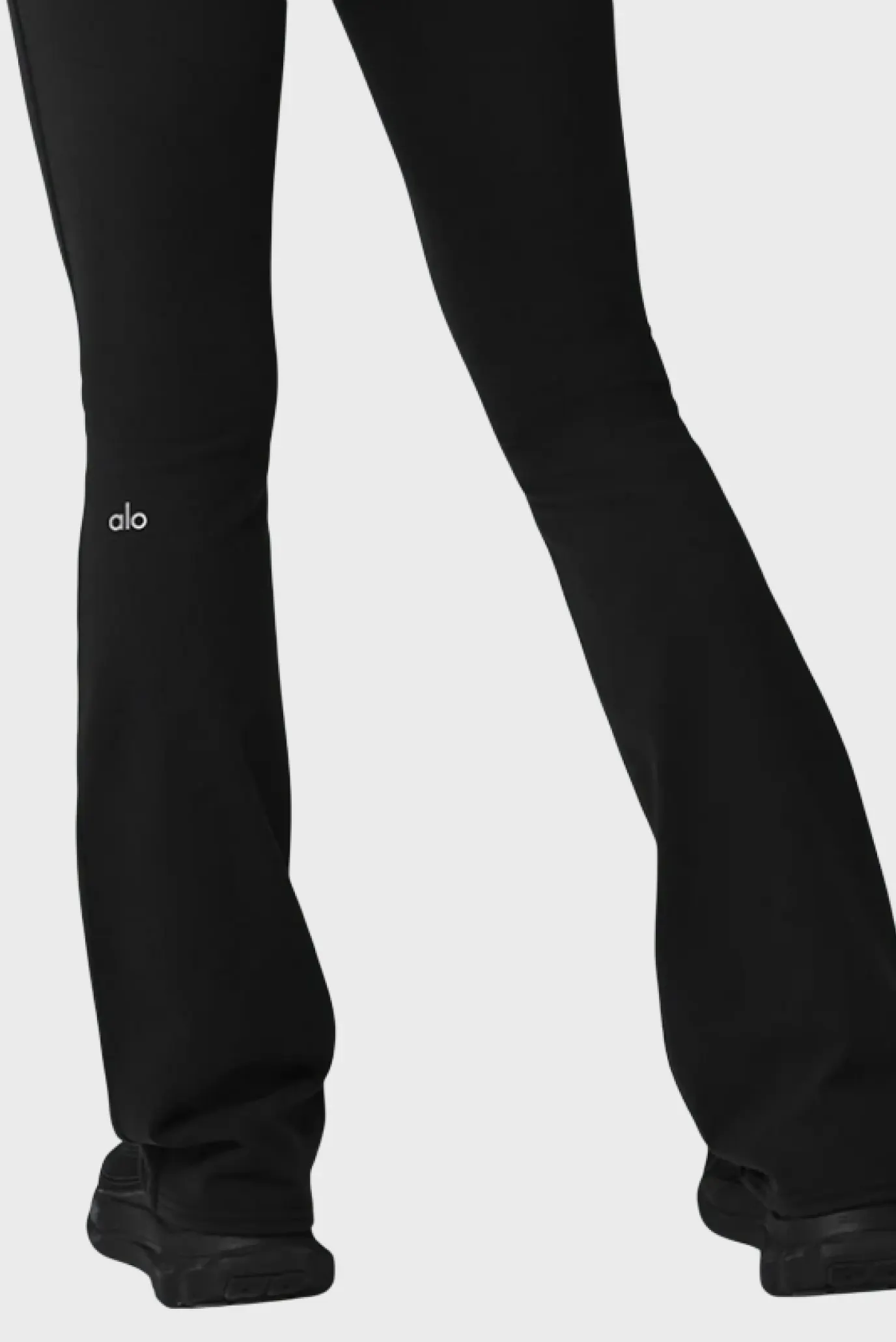 Alo Yoga Airbrush High-Waist 7/8 Bootcut Legging Black 3