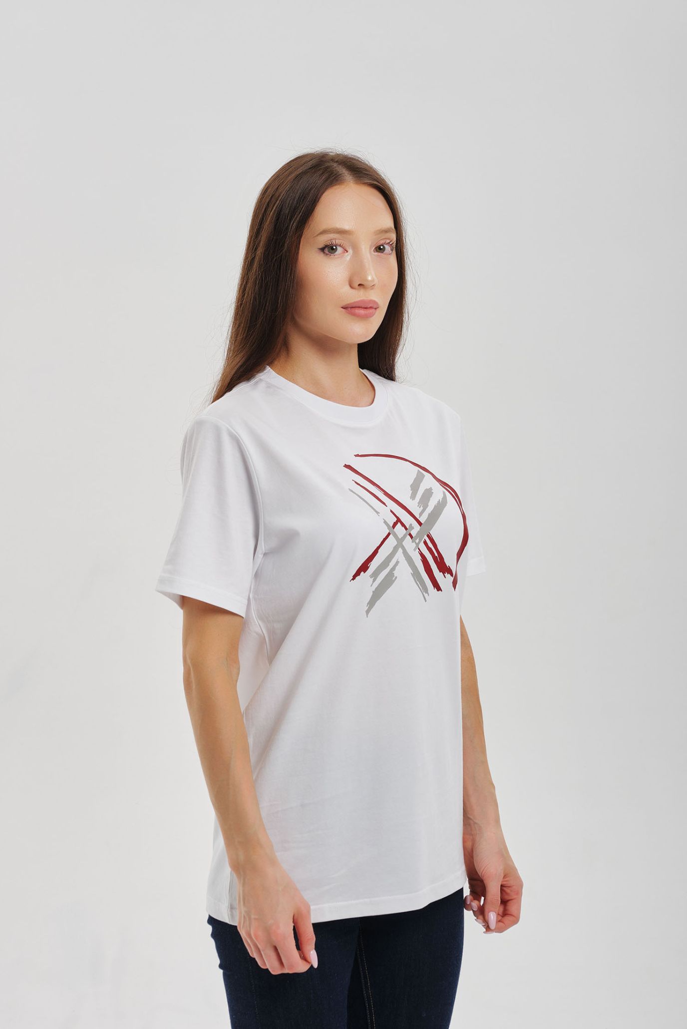 Белая футболка SHANYRAQ (Унисекс) 8