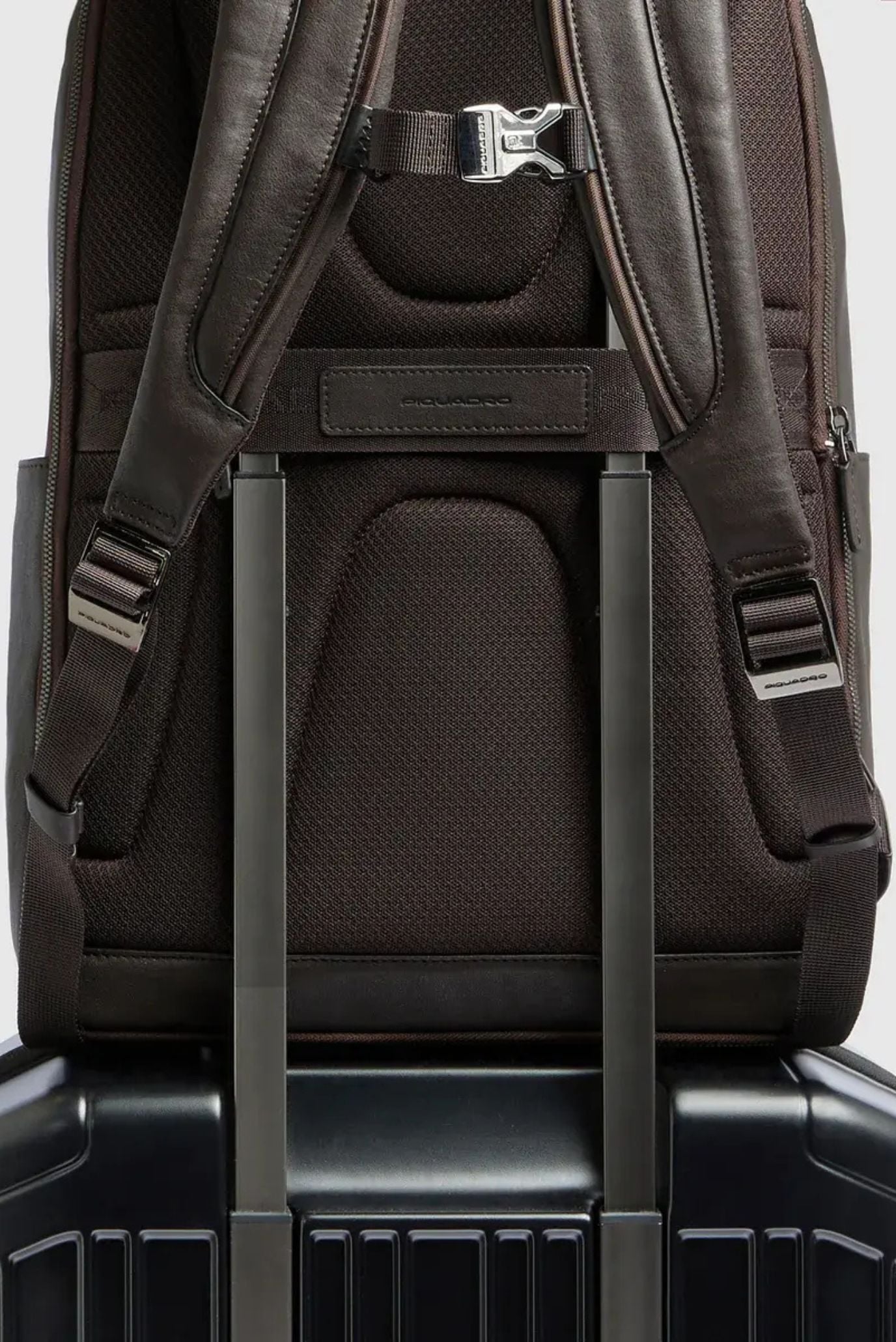 Рюкзак для ноутбука Piquadro Black Square/Tobacco 9