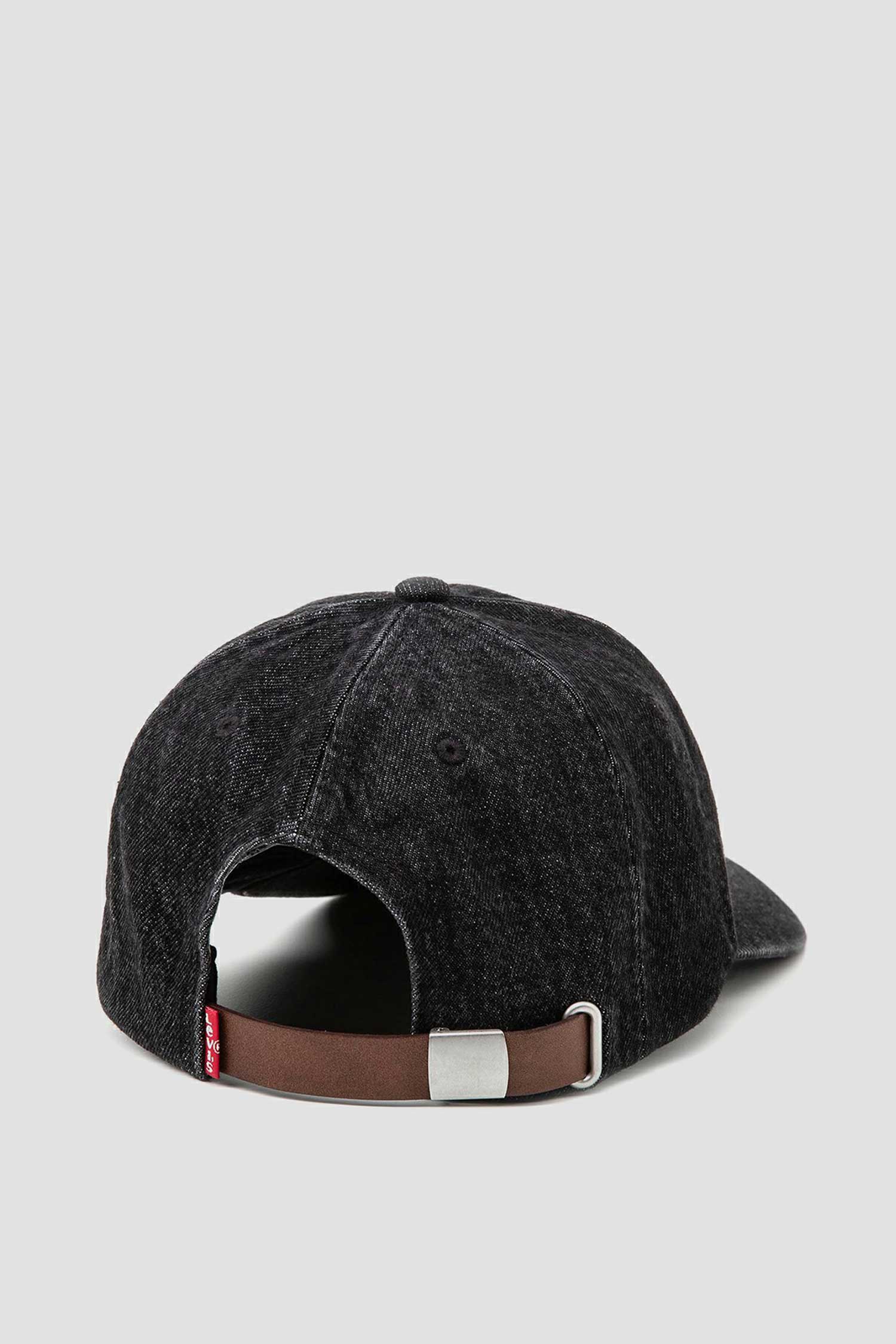 Черная джинсовая кепка 2