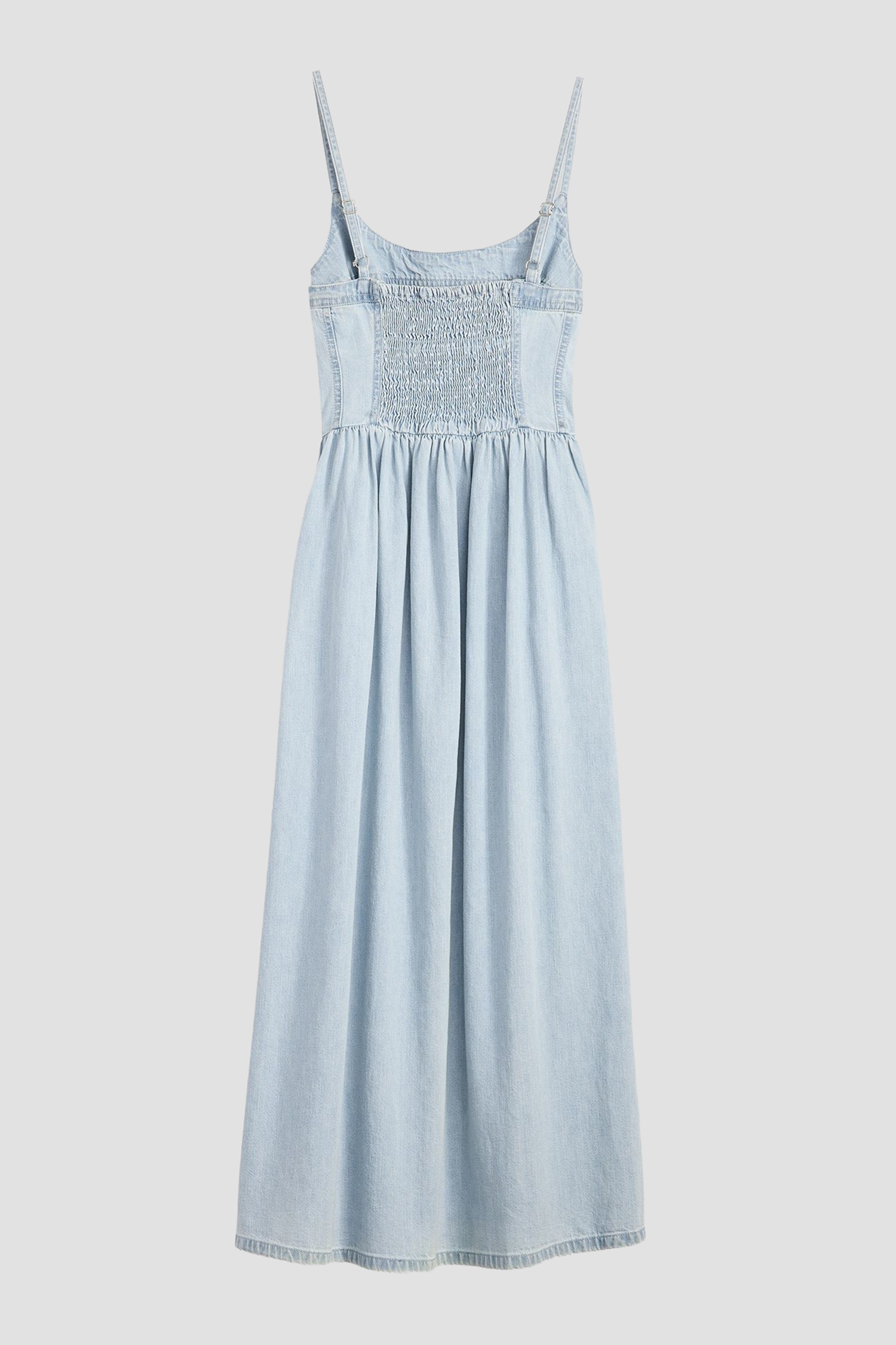 Женское голубое платье 4