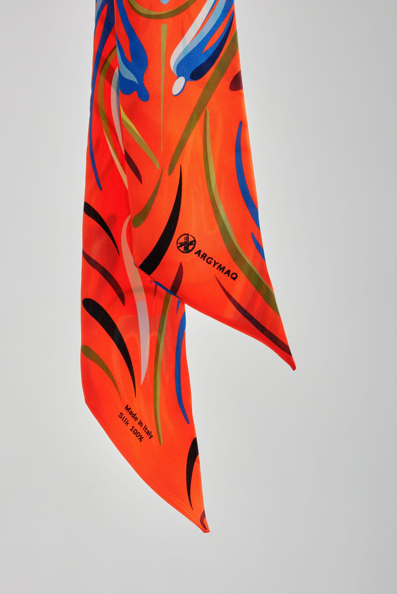 Женский красный платок 11х137 5