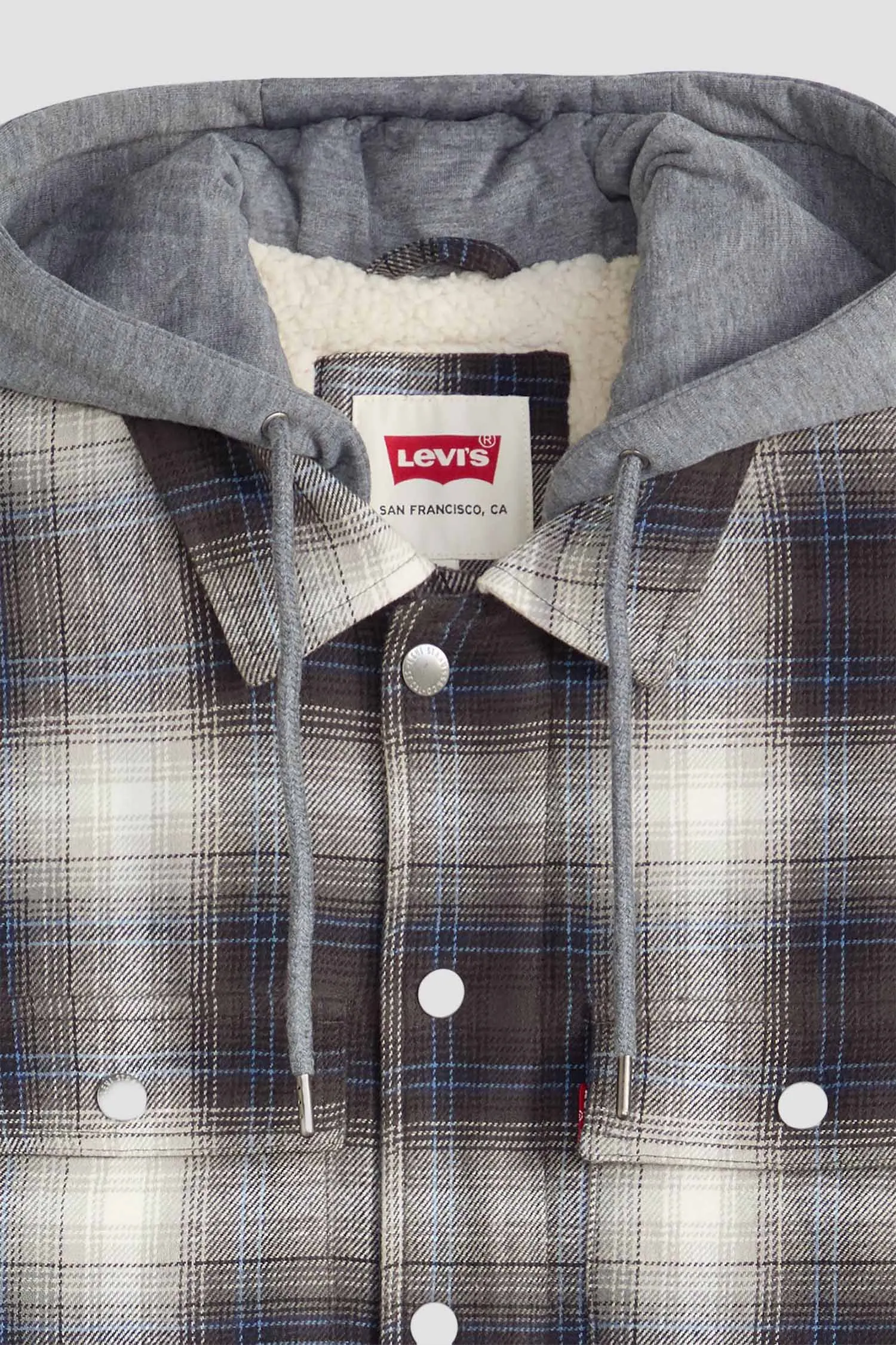 Мужская рубашка-пальто в клетку 4