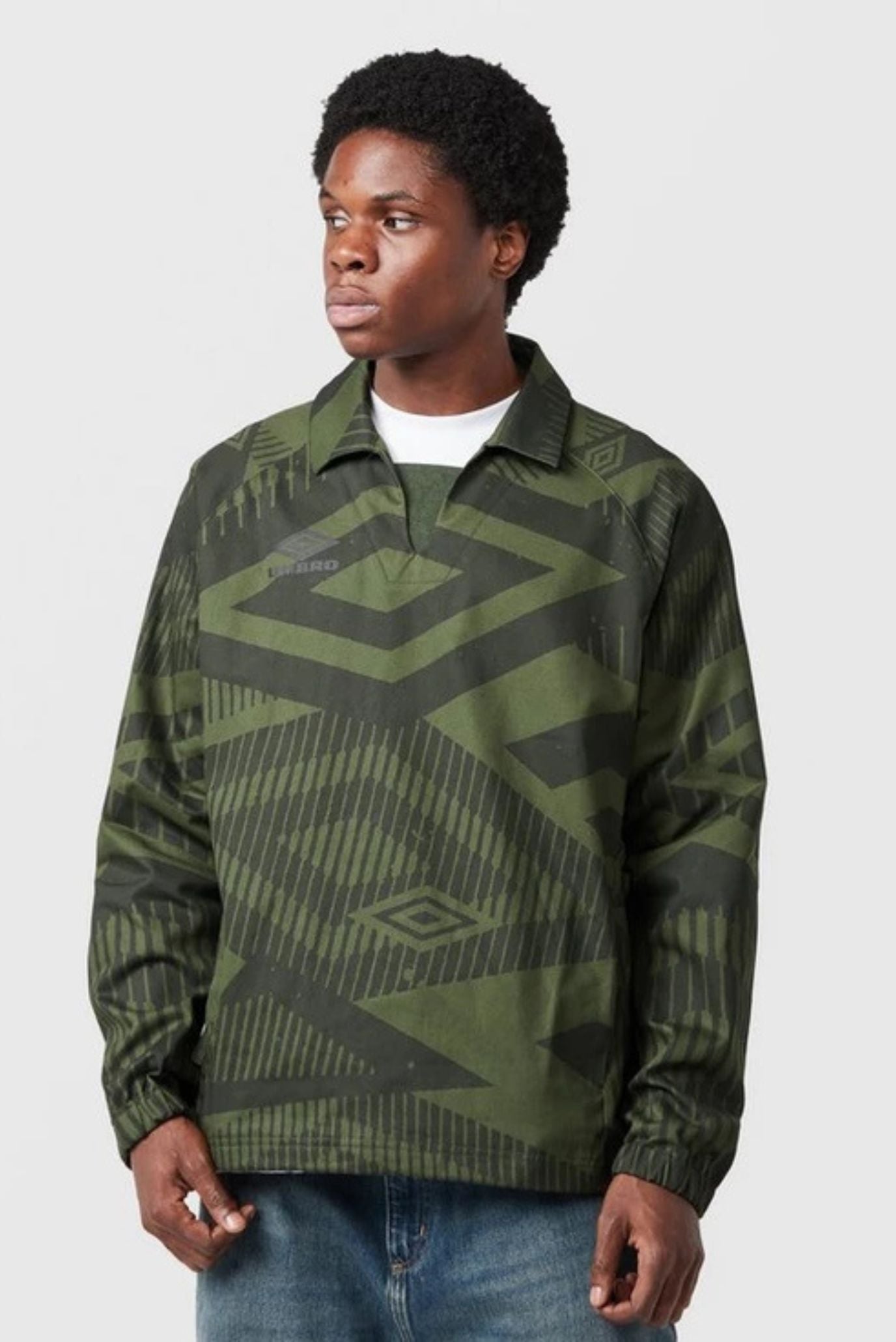 Джинсовка Printed Drill Top 2