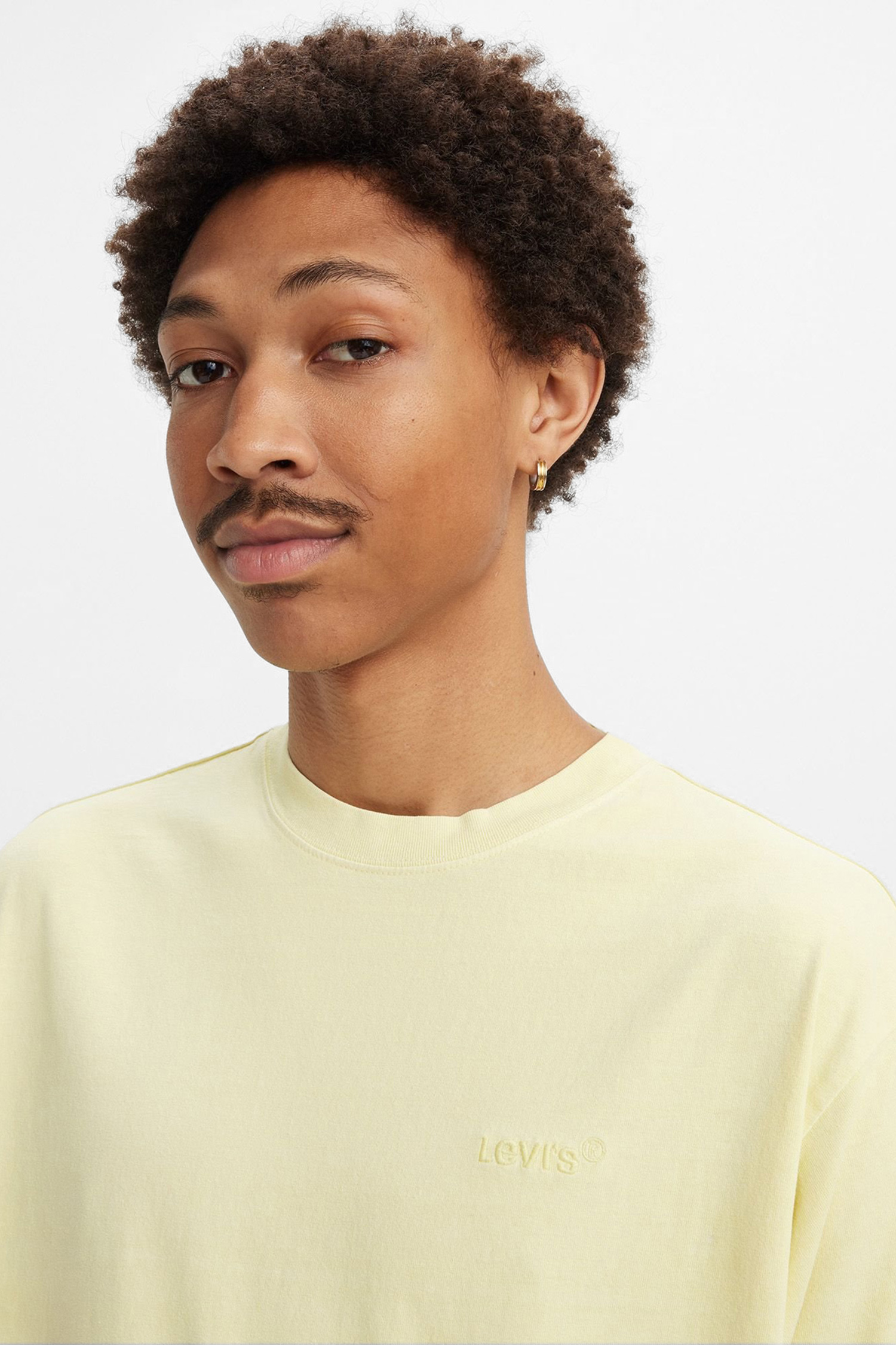 Мужская желтая футболка 5