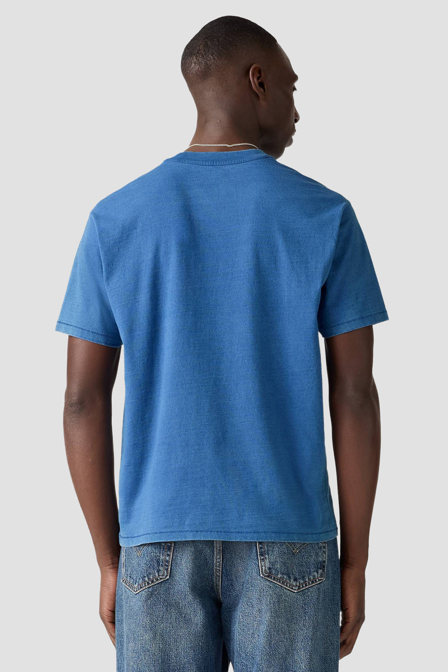 Мужская синяя футболка 3