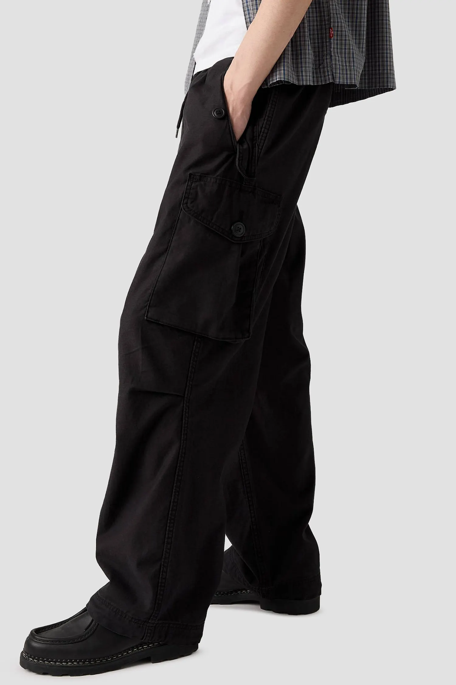 Мужские черные карго 3