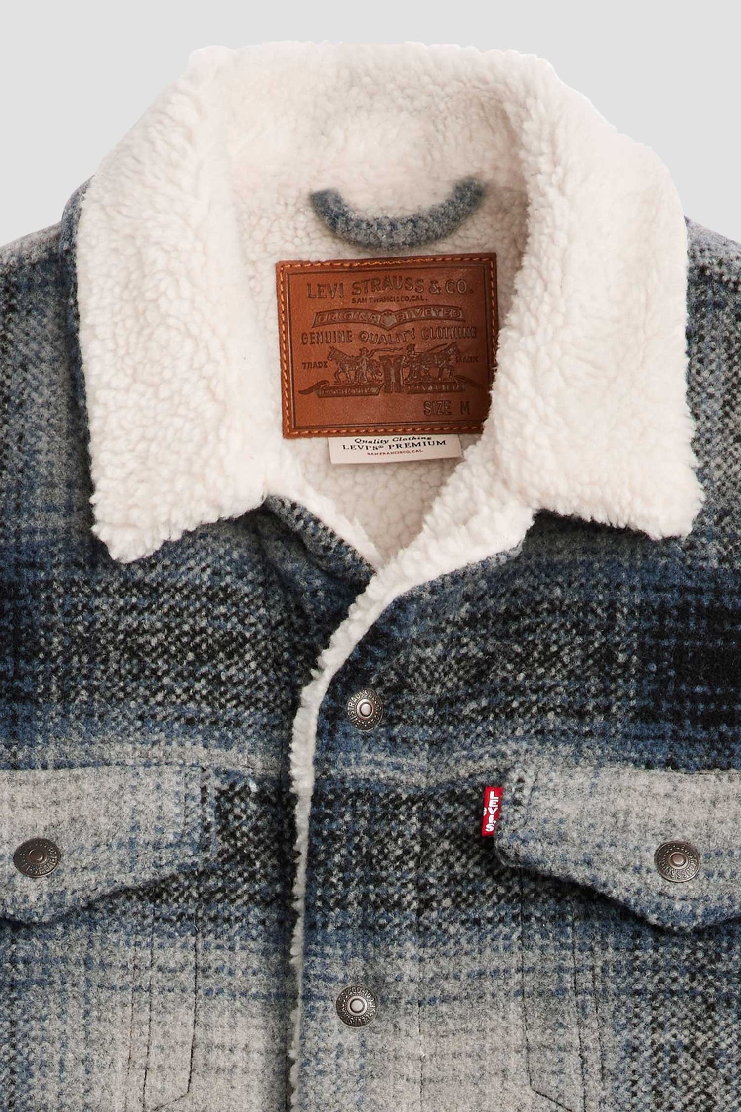 Мужская куртка в клетку 6