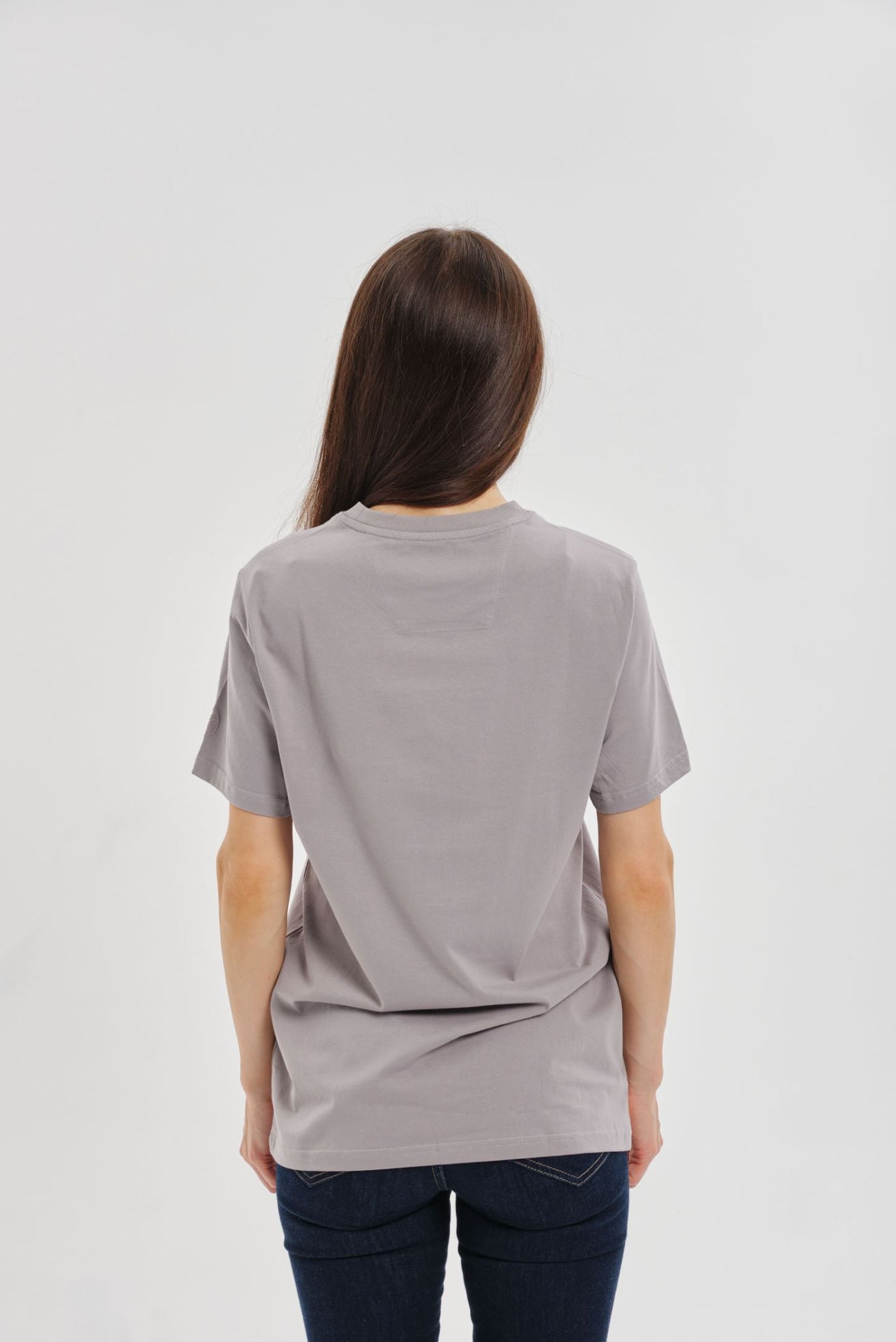 Серая футболка SHANYRAQ (Унисекс) 8