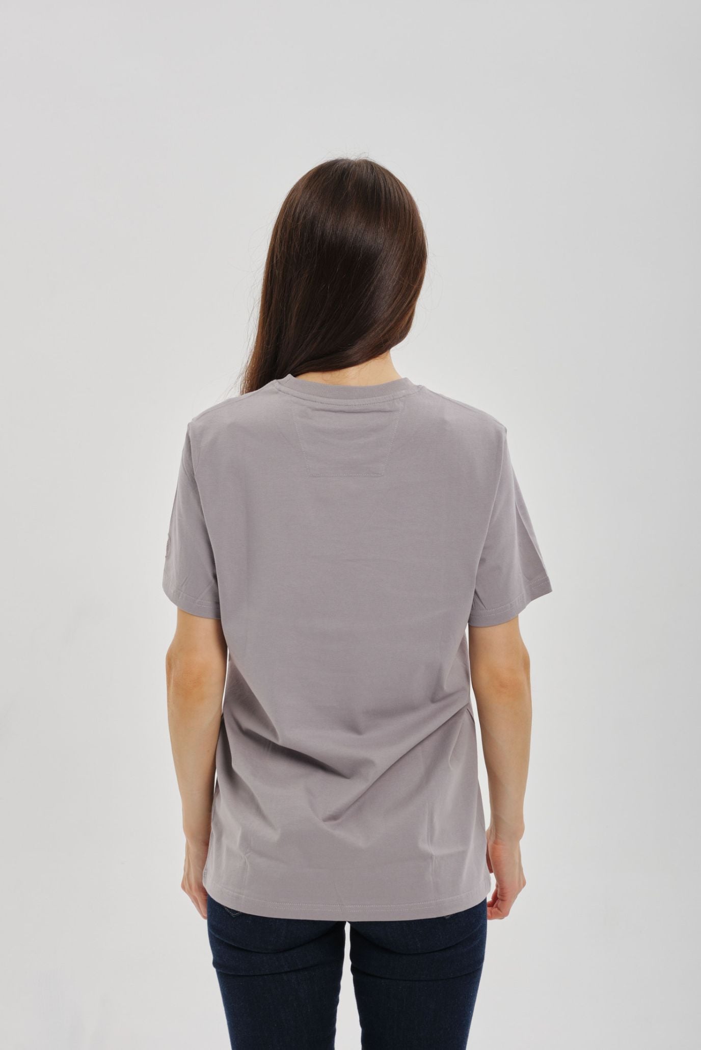 Серая футболка SHANYRAQ (Унисекс) 7