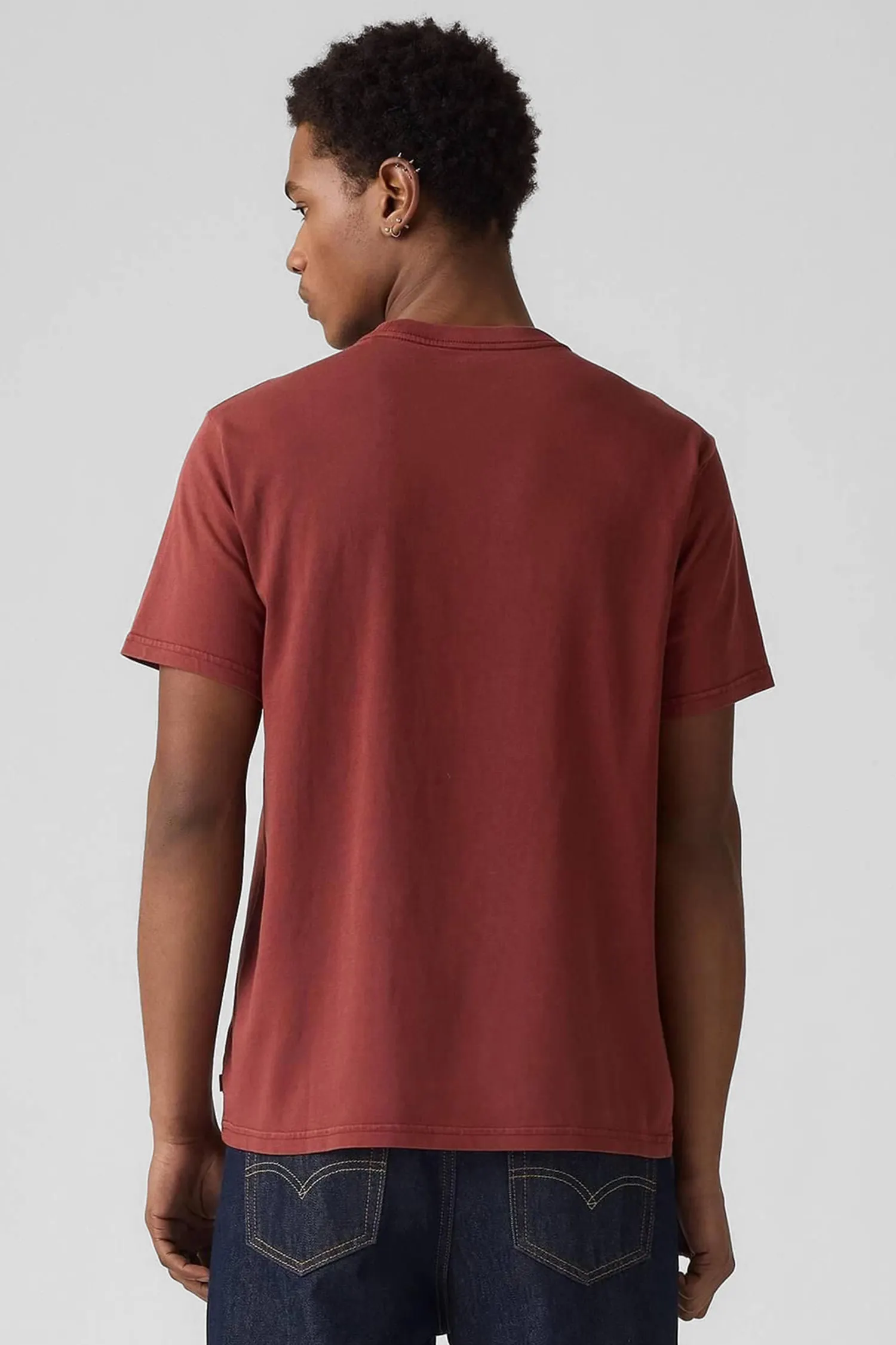 Мужская красная футболка 3