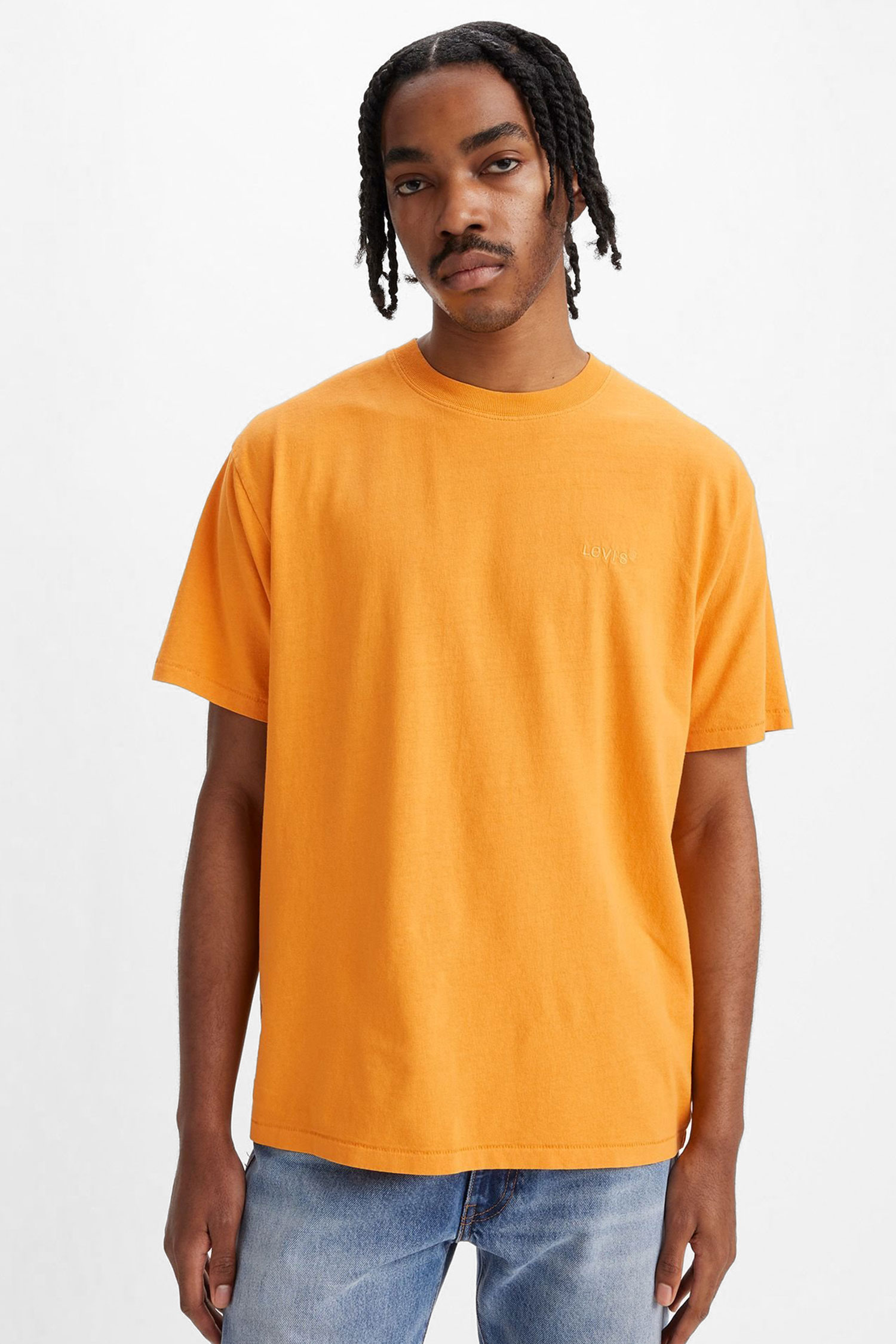 Мужская оранжевая футболка 4