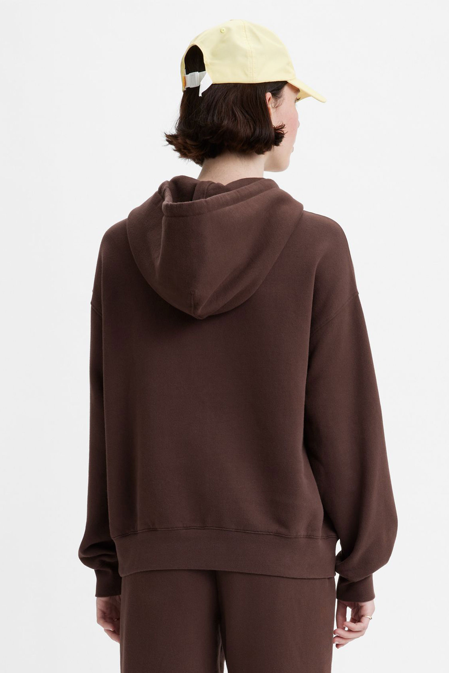 Женское коричневое худи 3