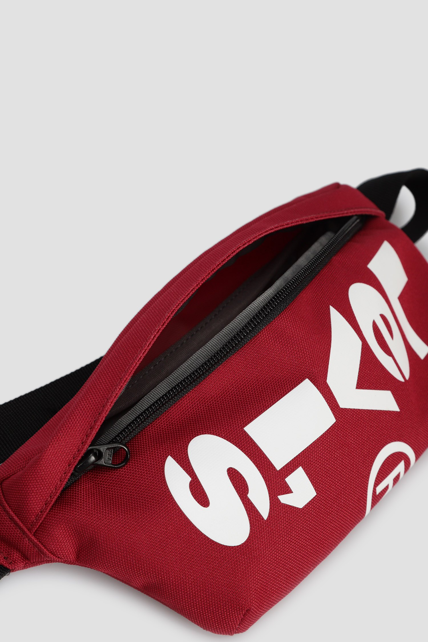 Мужская красная поясная сумка 3