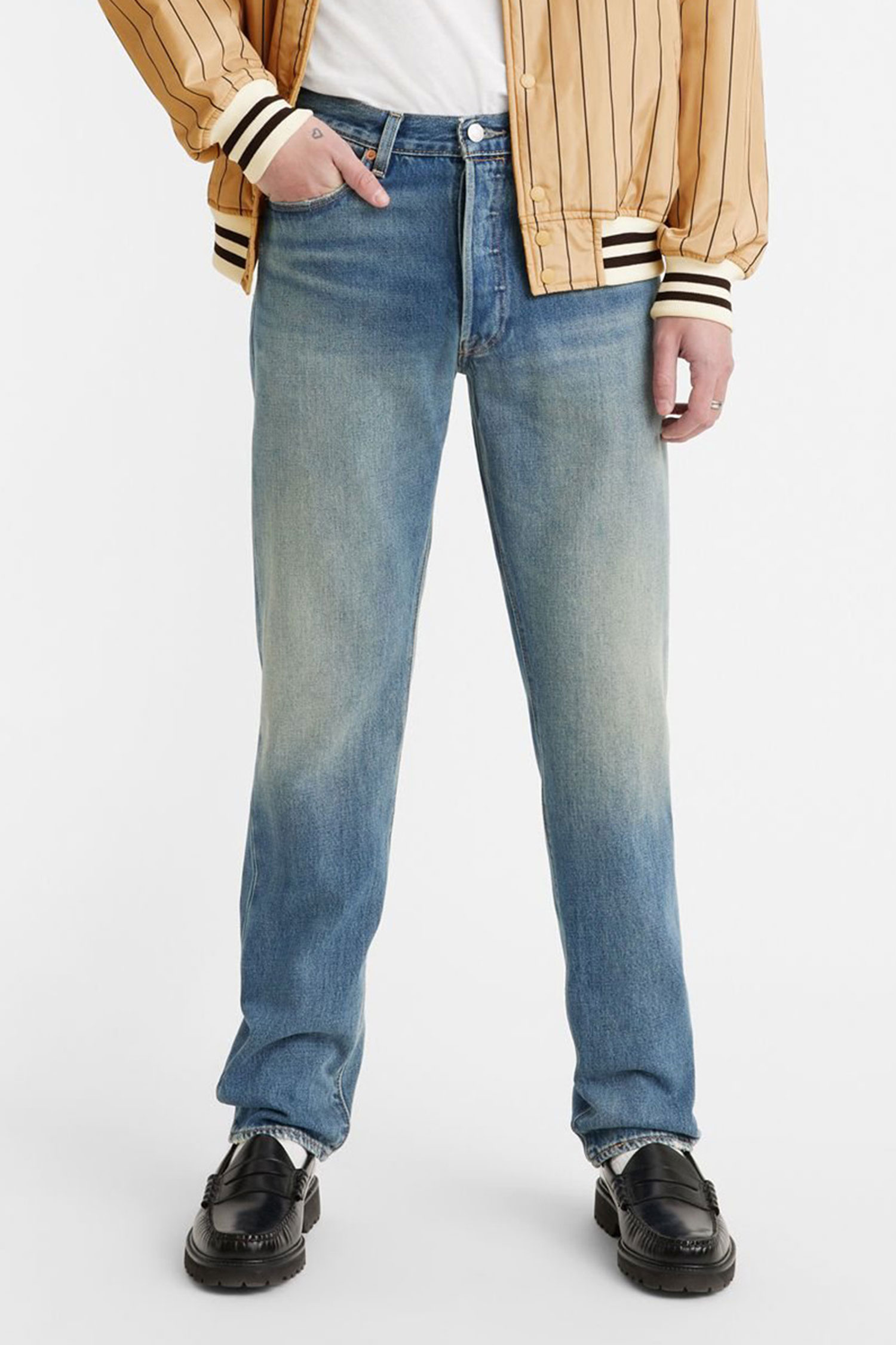 Мужские синие джинсы 501®'54 Straight 1