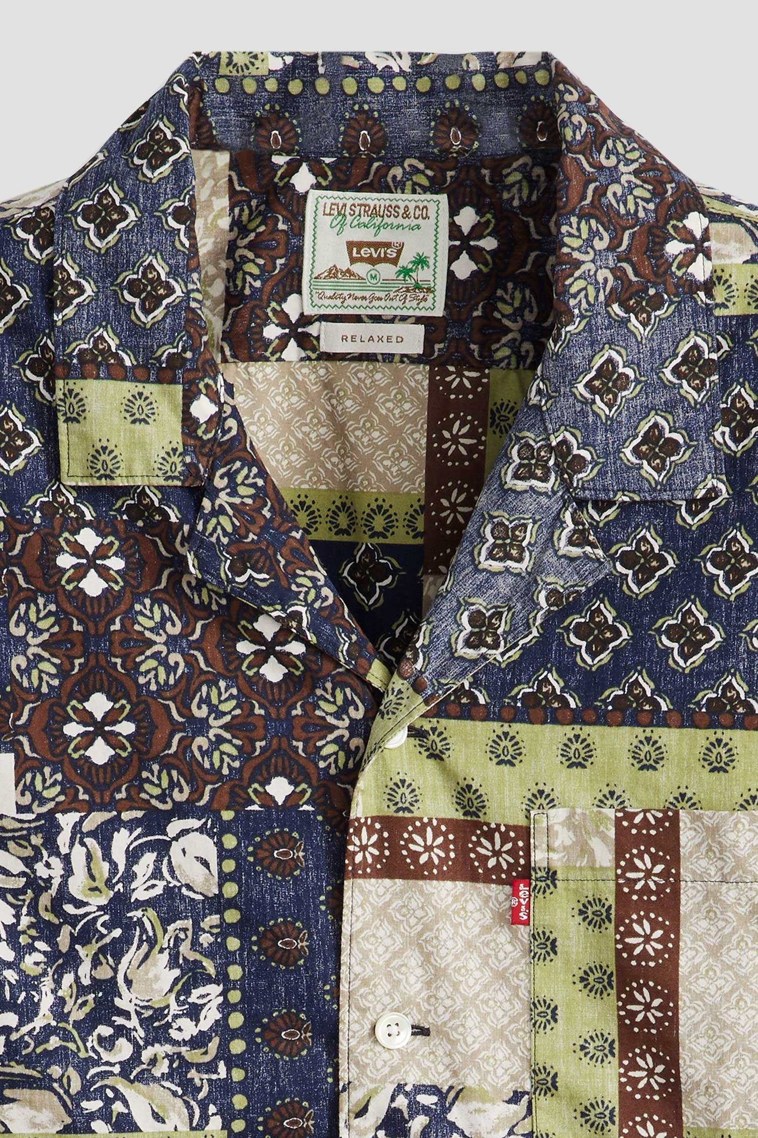 Мужская рубашка с узором 6