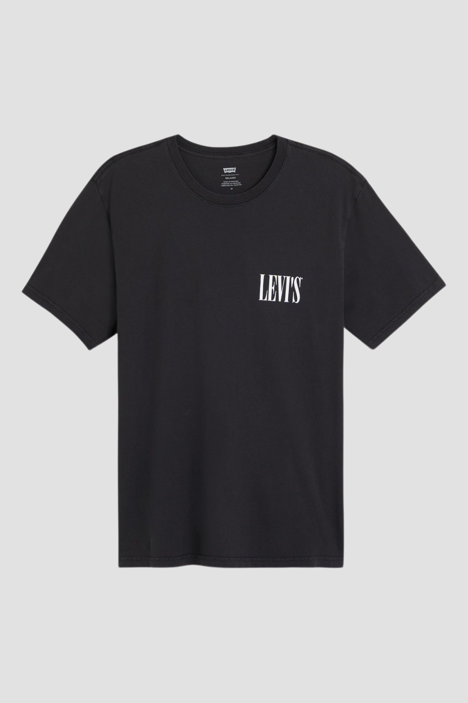 Мужская черная футболка 2