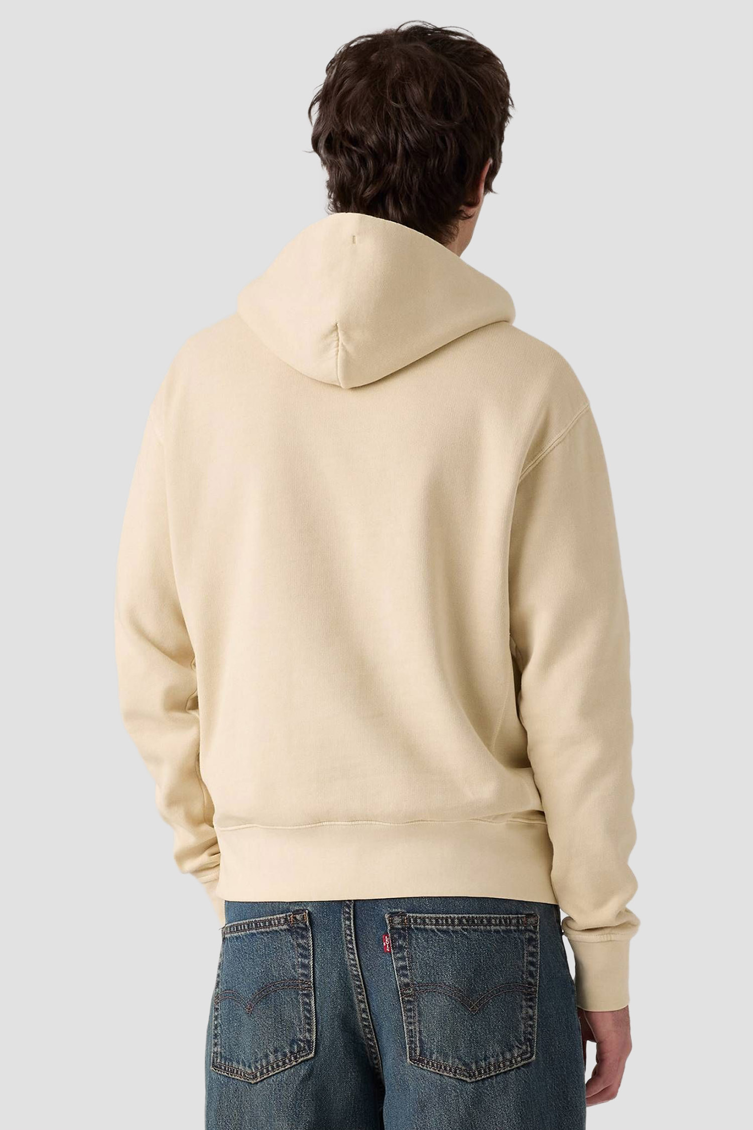 Мужское бежевое худи 3