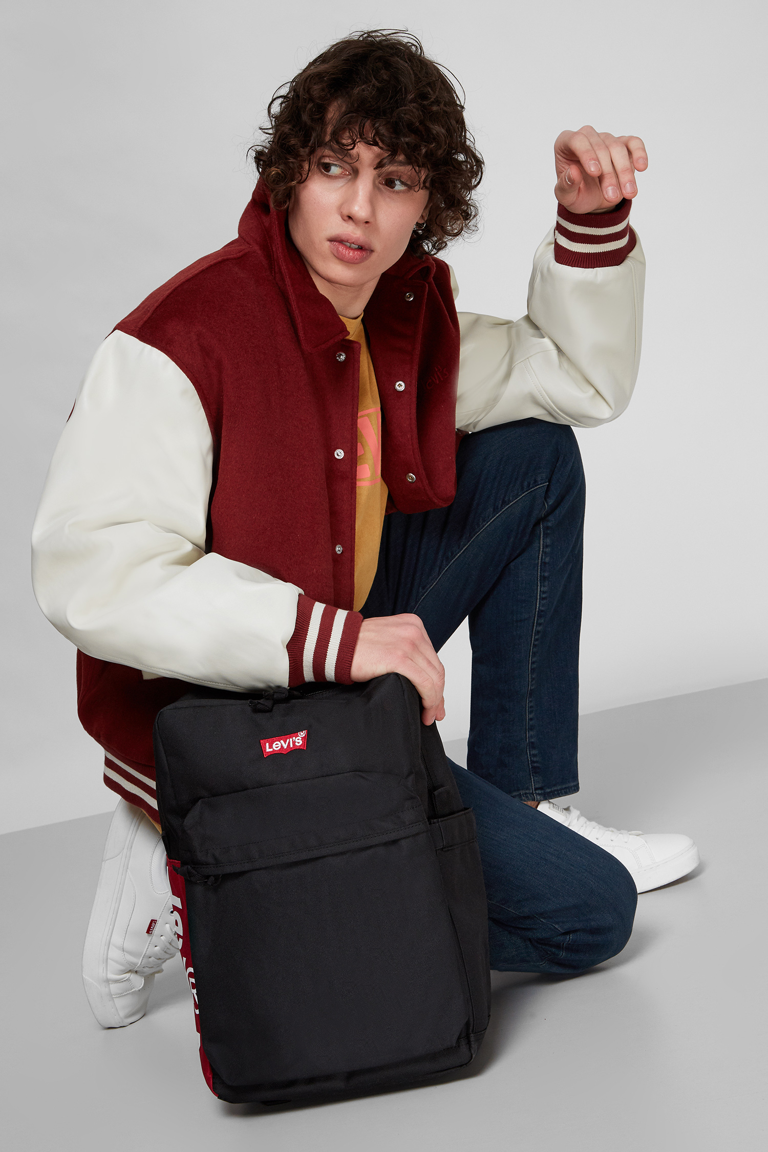 Мужской черный рюкзак 5