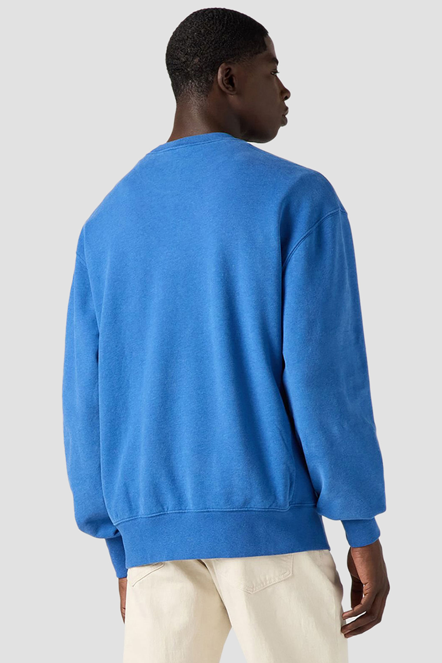 Мужской синий свитшот 2