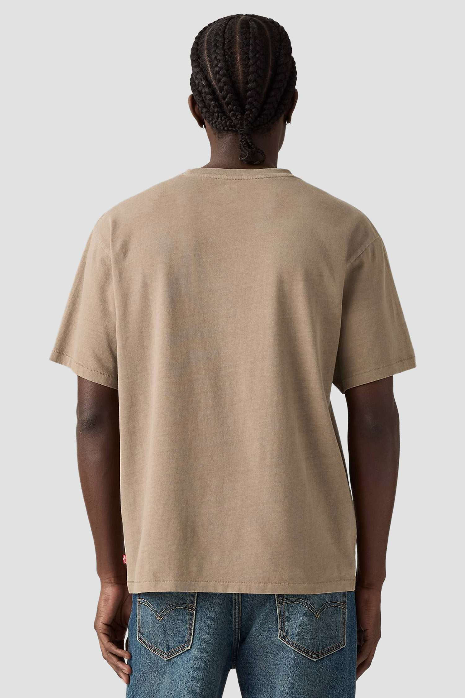 Мужская бежевая футболка 3