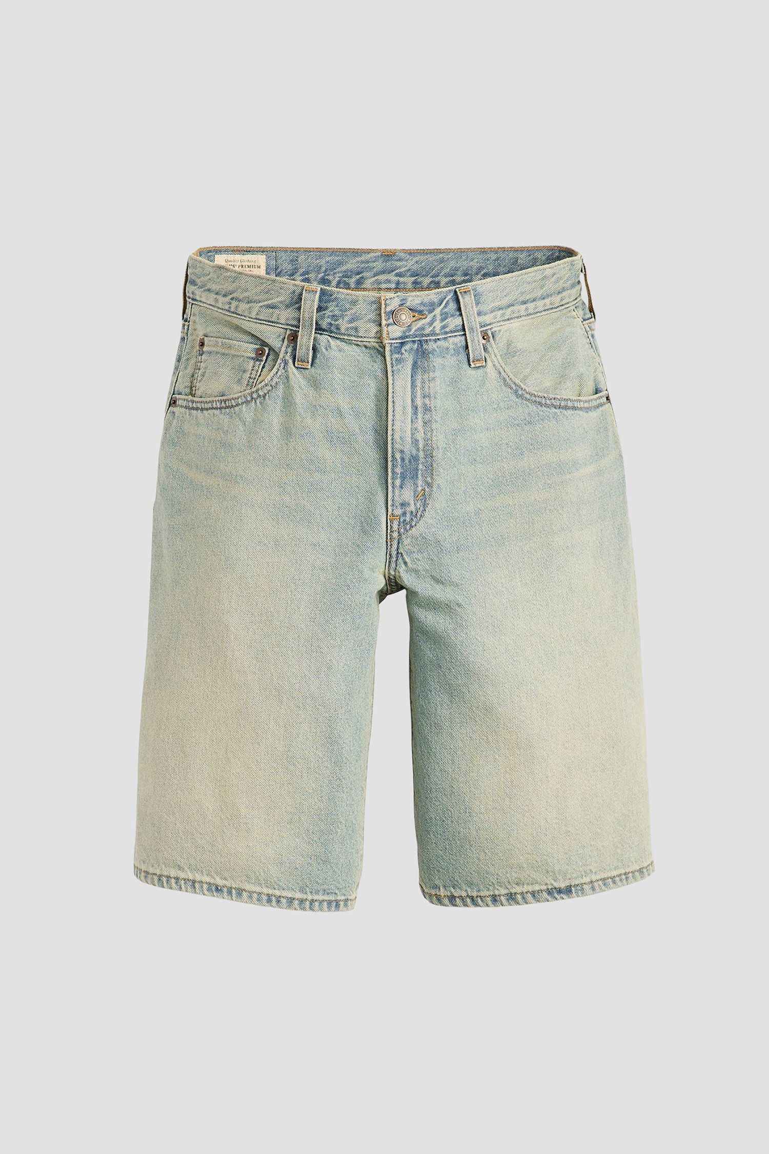 Женские голубые джинсовые шорты Baggy Dad 2
