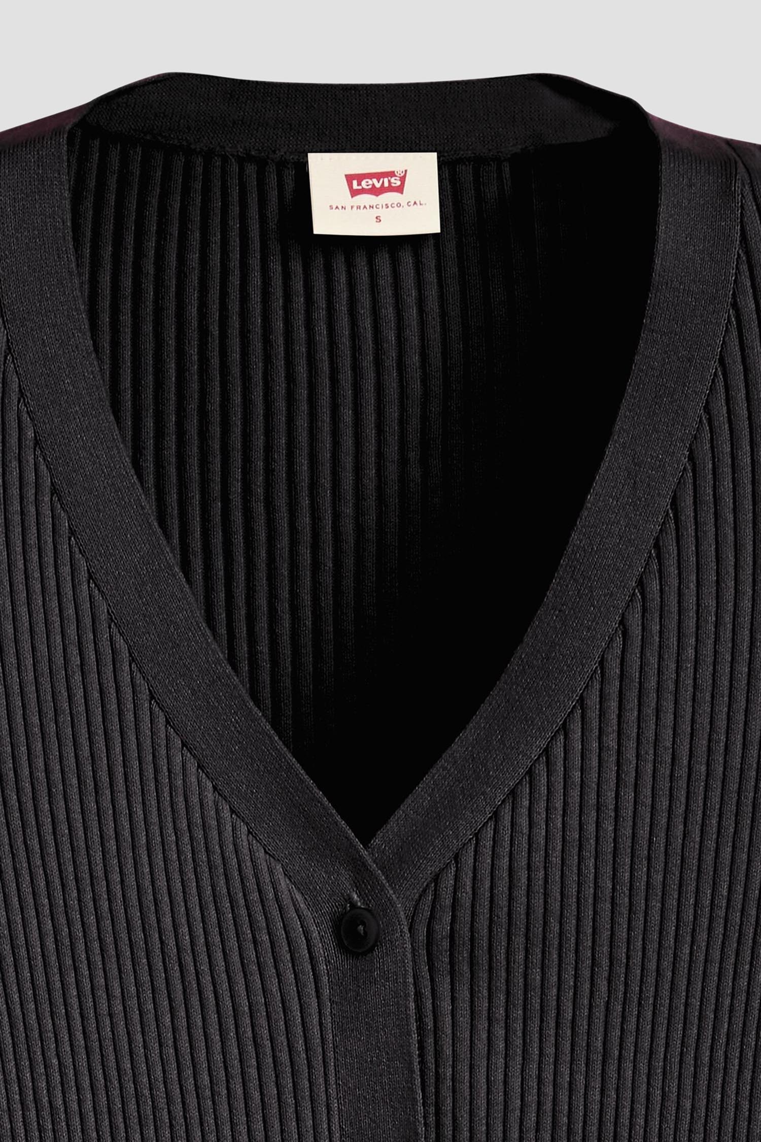 Женский черный кардиган 6