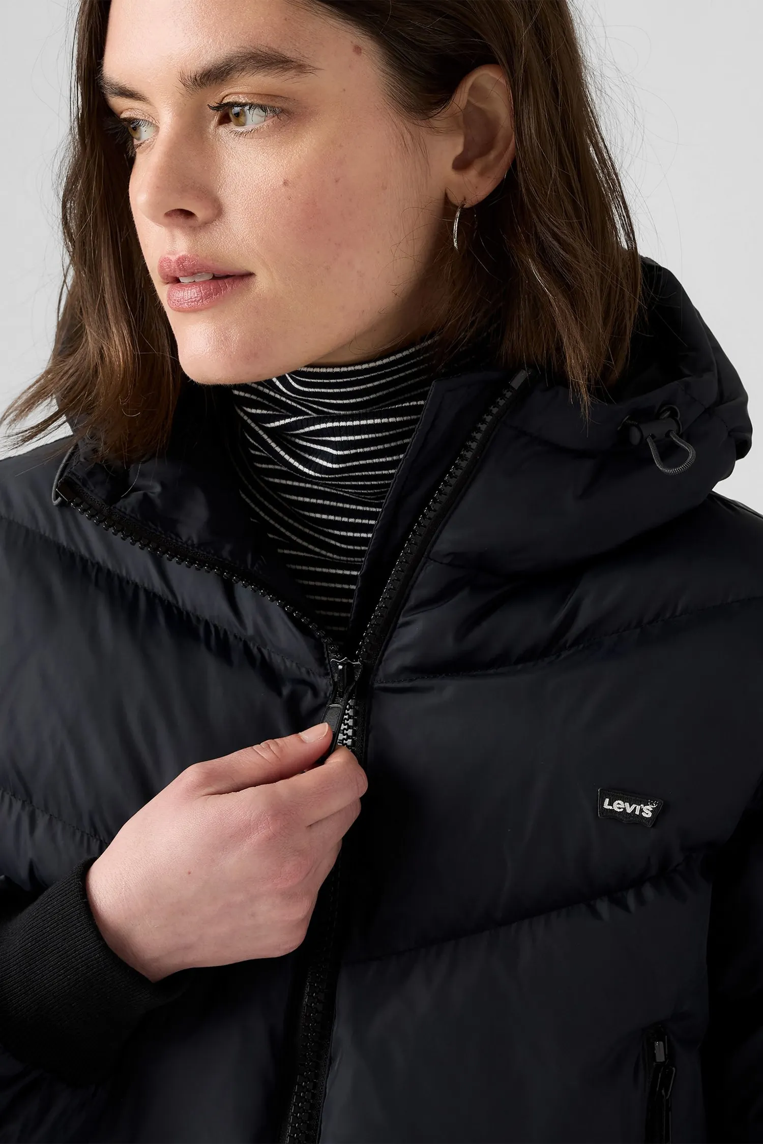 Женская черная куртка 5