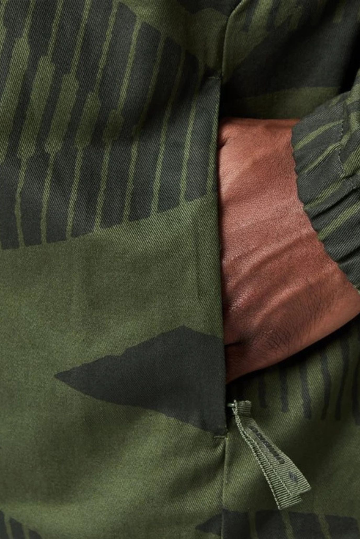 Джинсовка Printed Drill Top 5