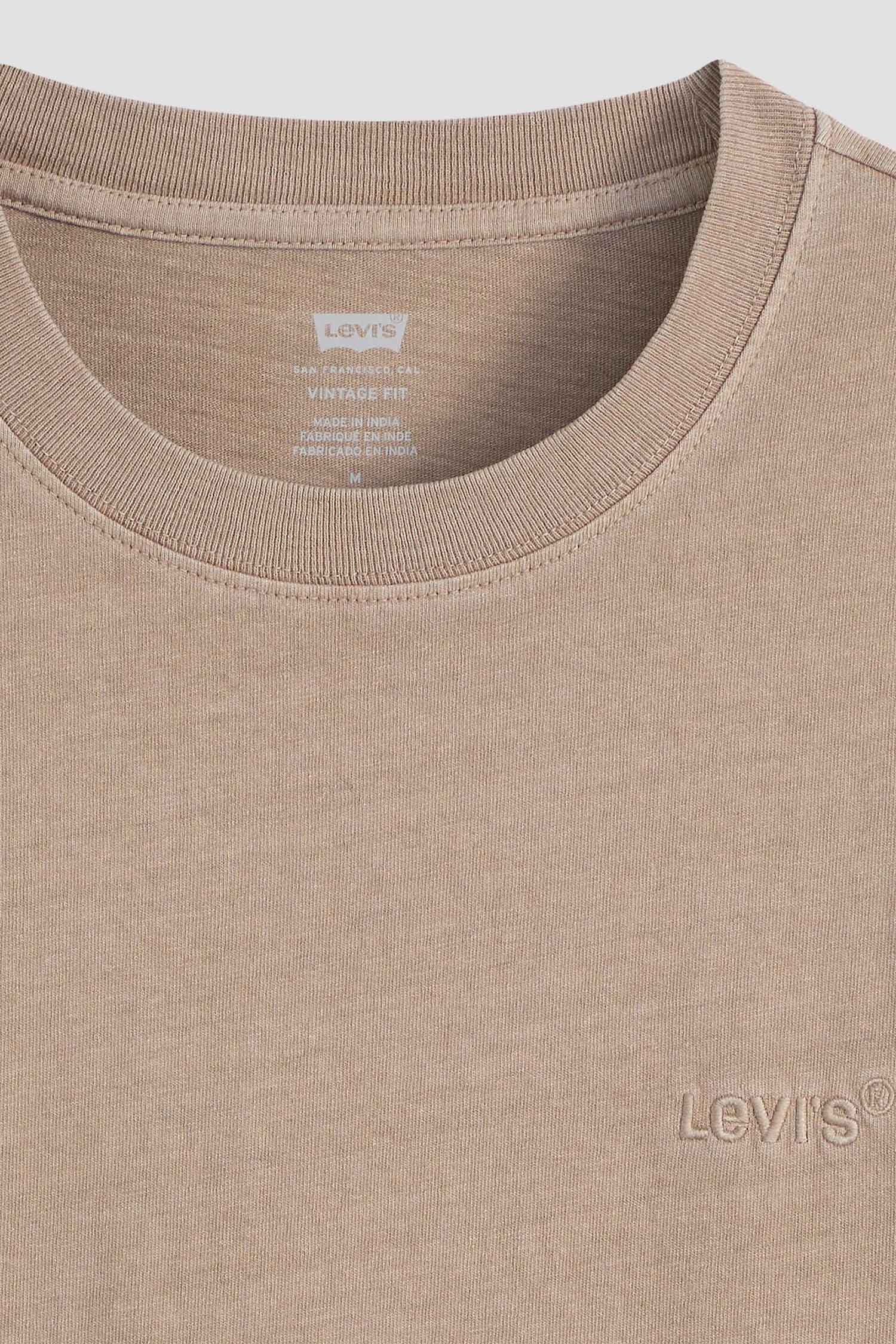 Мужская бежевая футболка 6