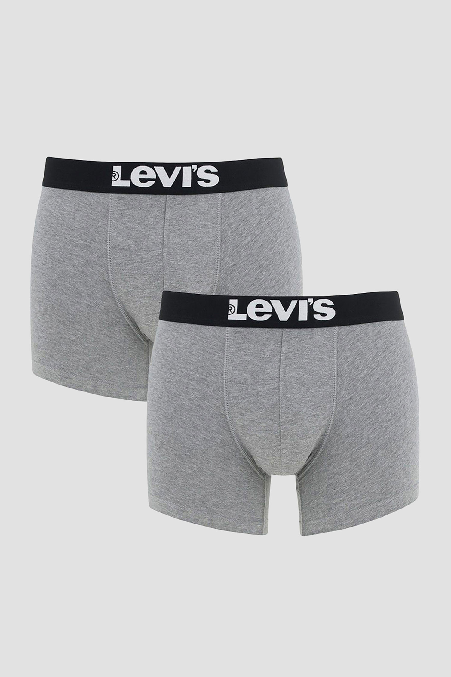 Мужские серые боксеры (2 шт) 1