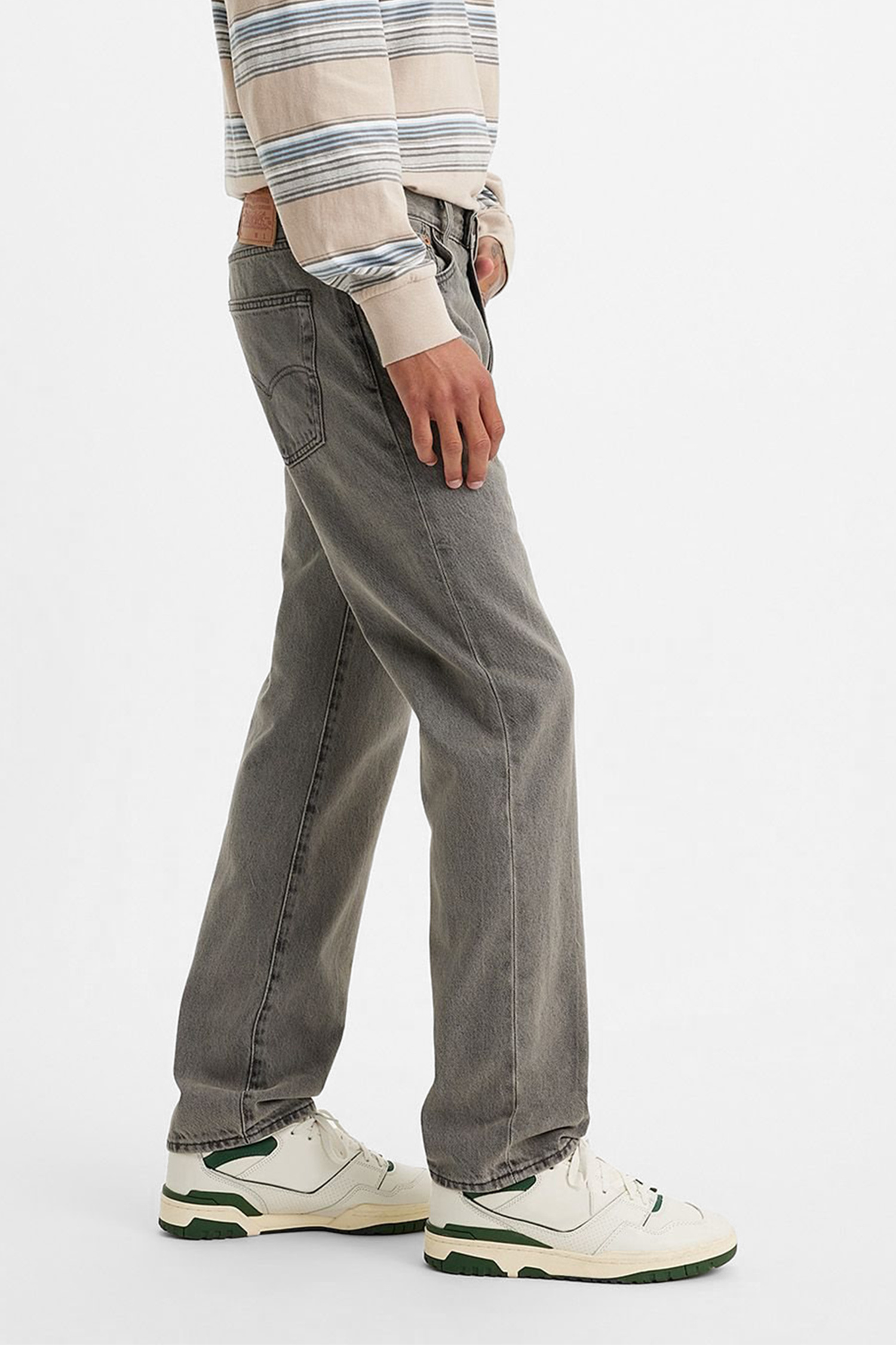 Мужские серые джинсы 501® Straight 4