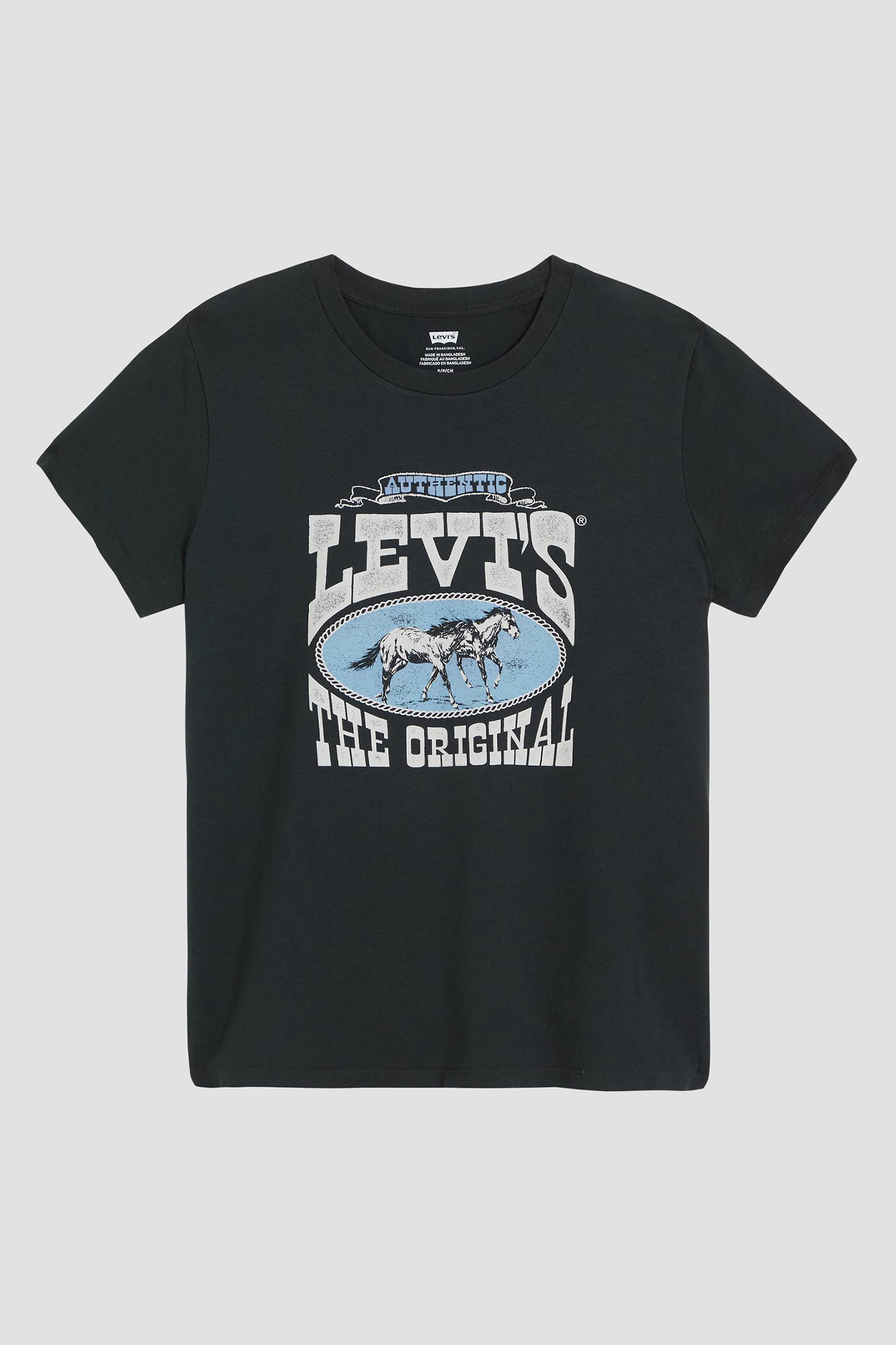 Женская черная футболка 2