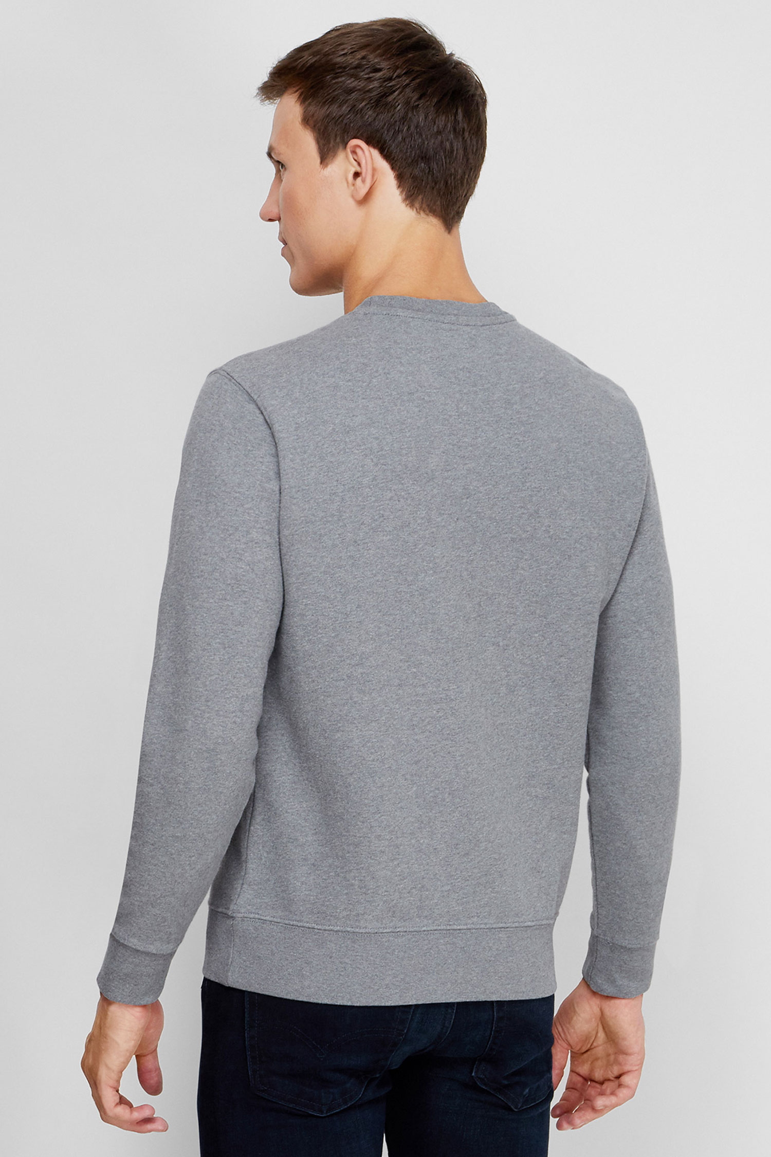 Мужской серый свитшот 3
