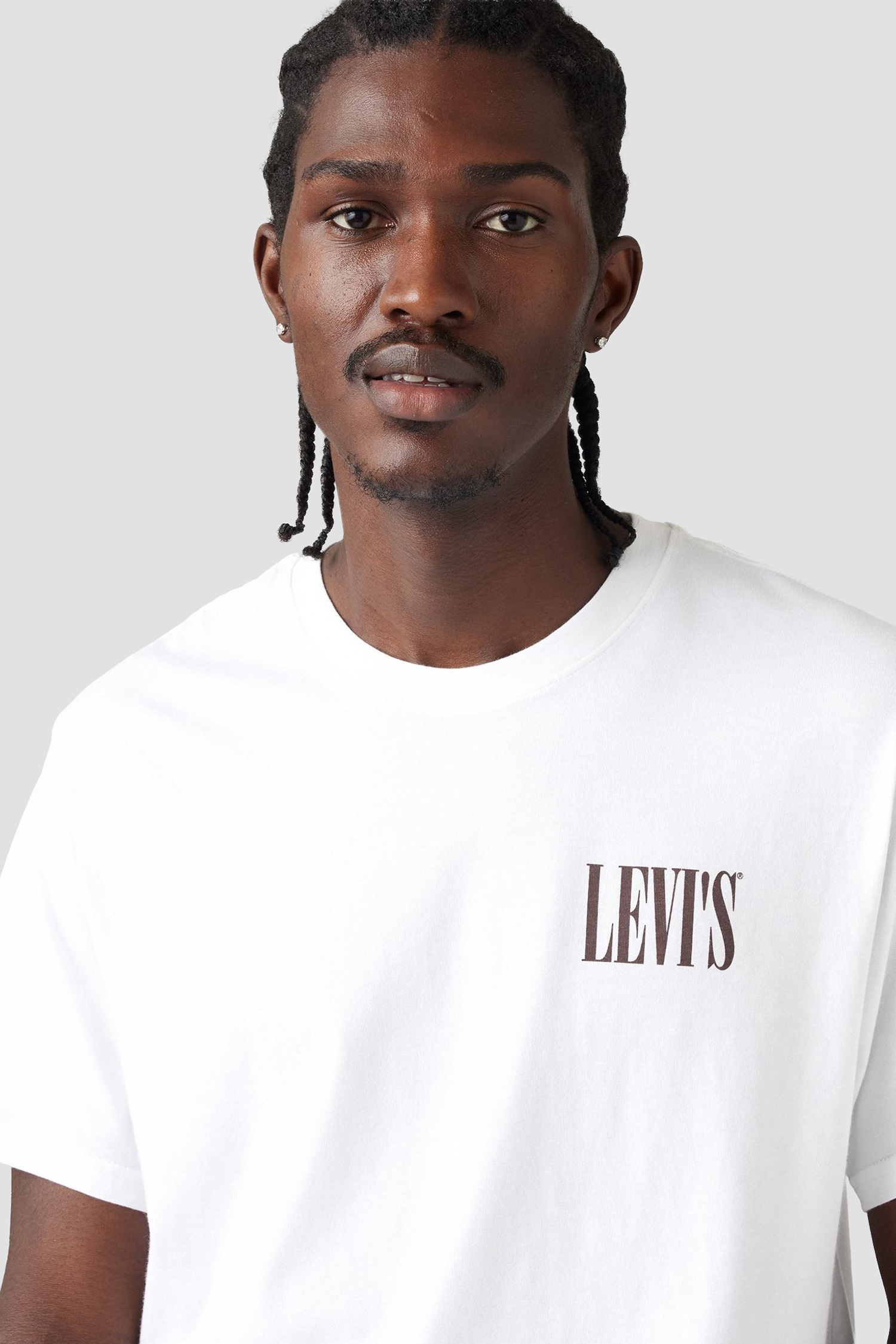 Мужская белая футболка 5