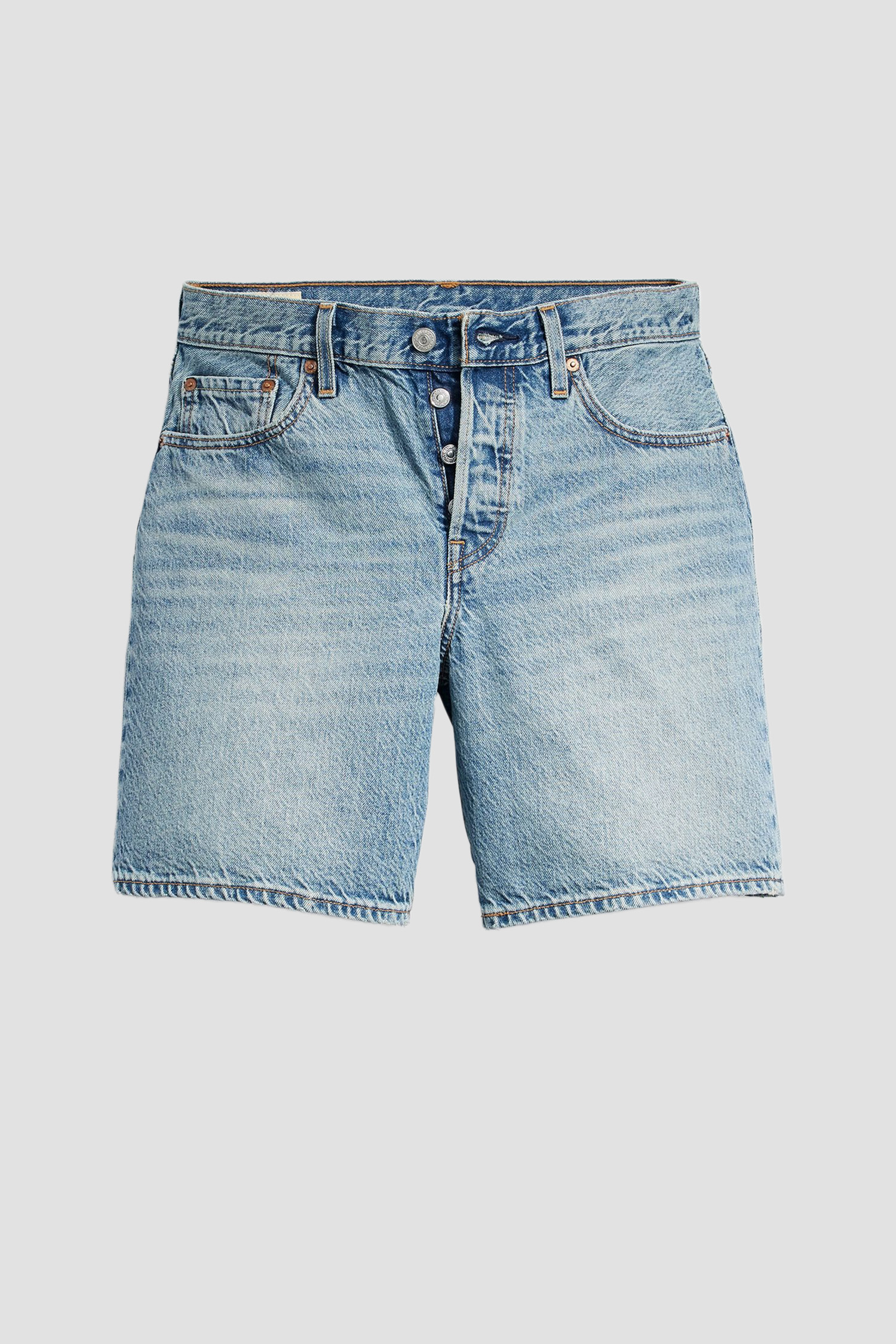 Женские голубые джинсовые шорты 501® '90s Lightweight 2